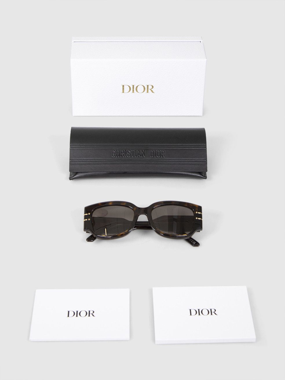 Dior Havava DiorSignature S13I Sunglasses Size ONE SIZE - 3 Thumbnail