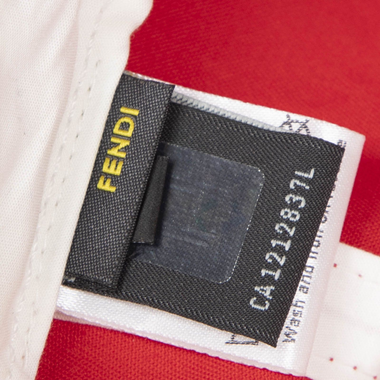 Fendi Red FF Cap Size ONE SIZE - 8 Thumbnail