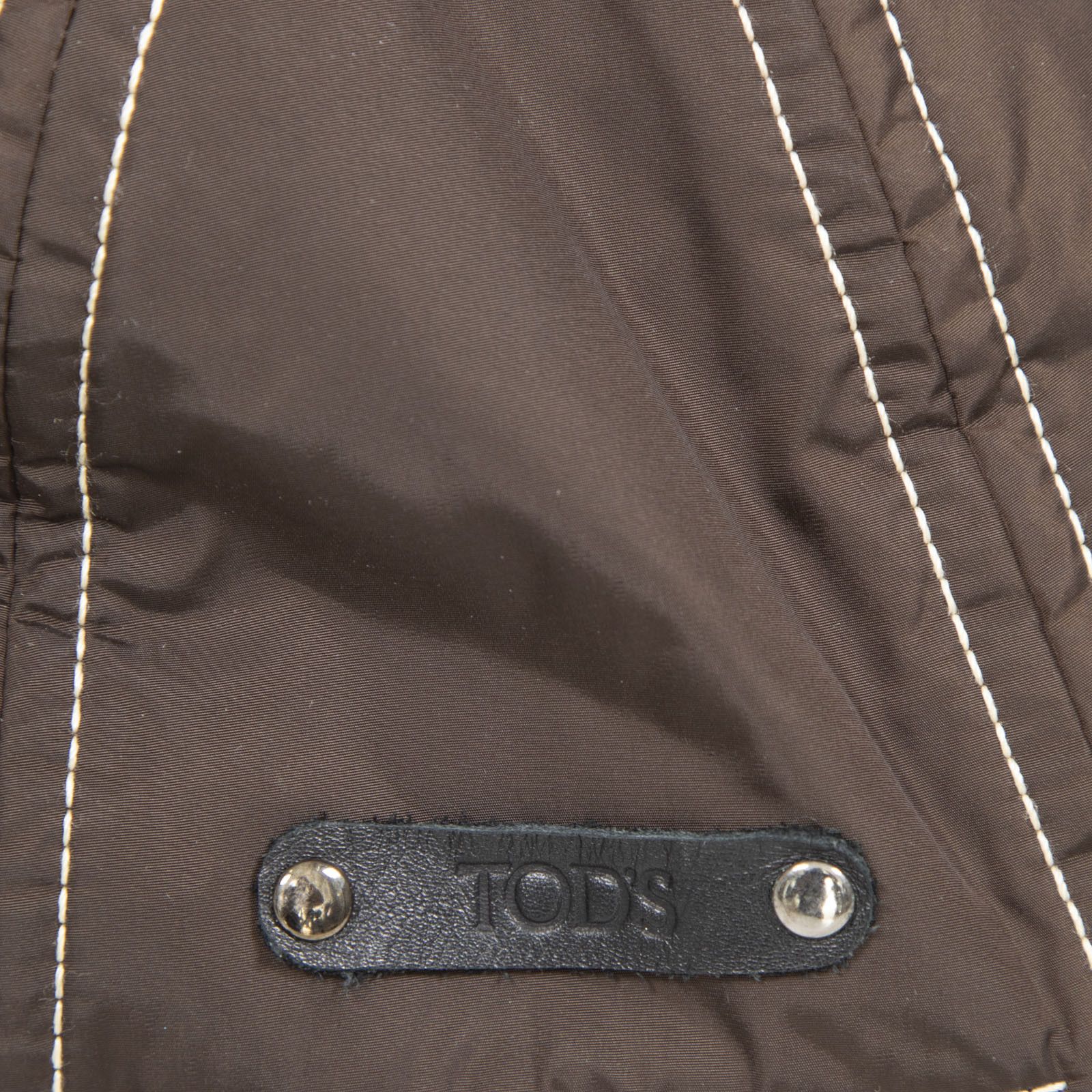 Tod's Brown & Black Leather Brim Cap Size ONE SIZE - 4 Thumbnail