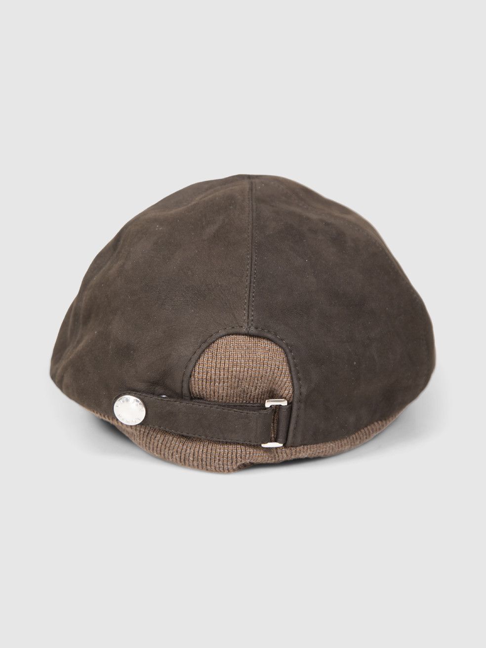 Louis Vuitton Brown Suede Rib Knit Trim Cap Size ONE SIZE - 3 Thumbnail