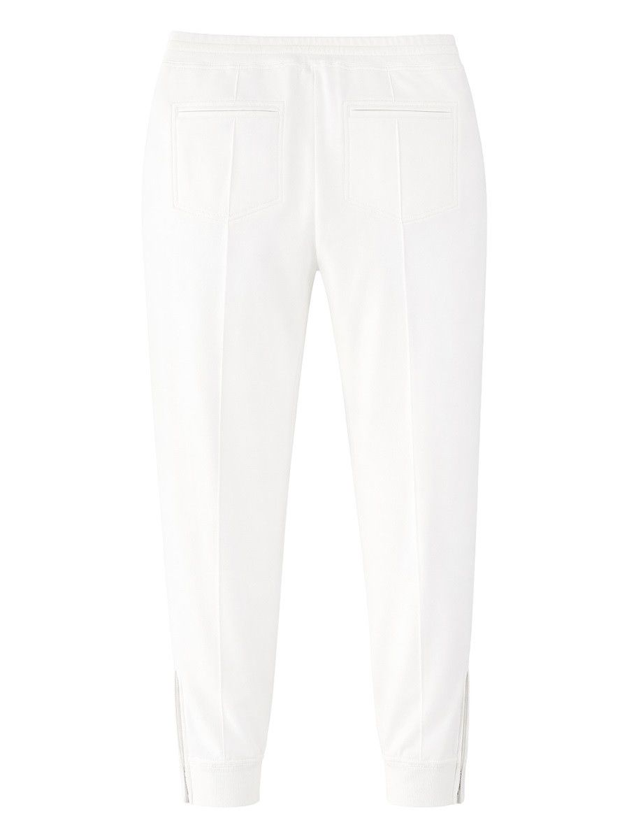 Brunello Cucinelli BRUNELLO CUCINELLI COTTON JOGGER PANTS - WHITE Size US 36 / EU 52 - 3 Thumbnail