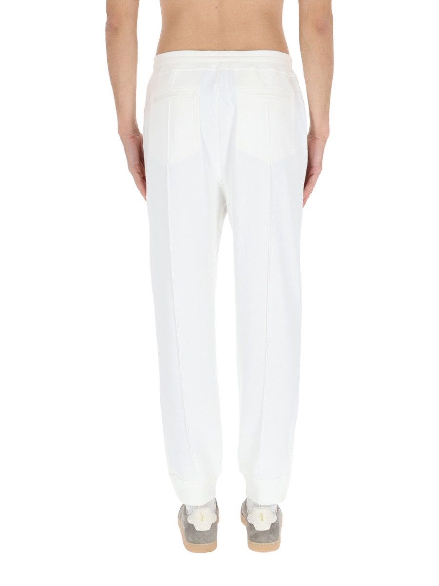 Brunello Cucinelli BRUNELLO CUCINELLI COTTON JOGGER PANTS - WHITE Size US 36 / EU 52 - 6 Thumbnail