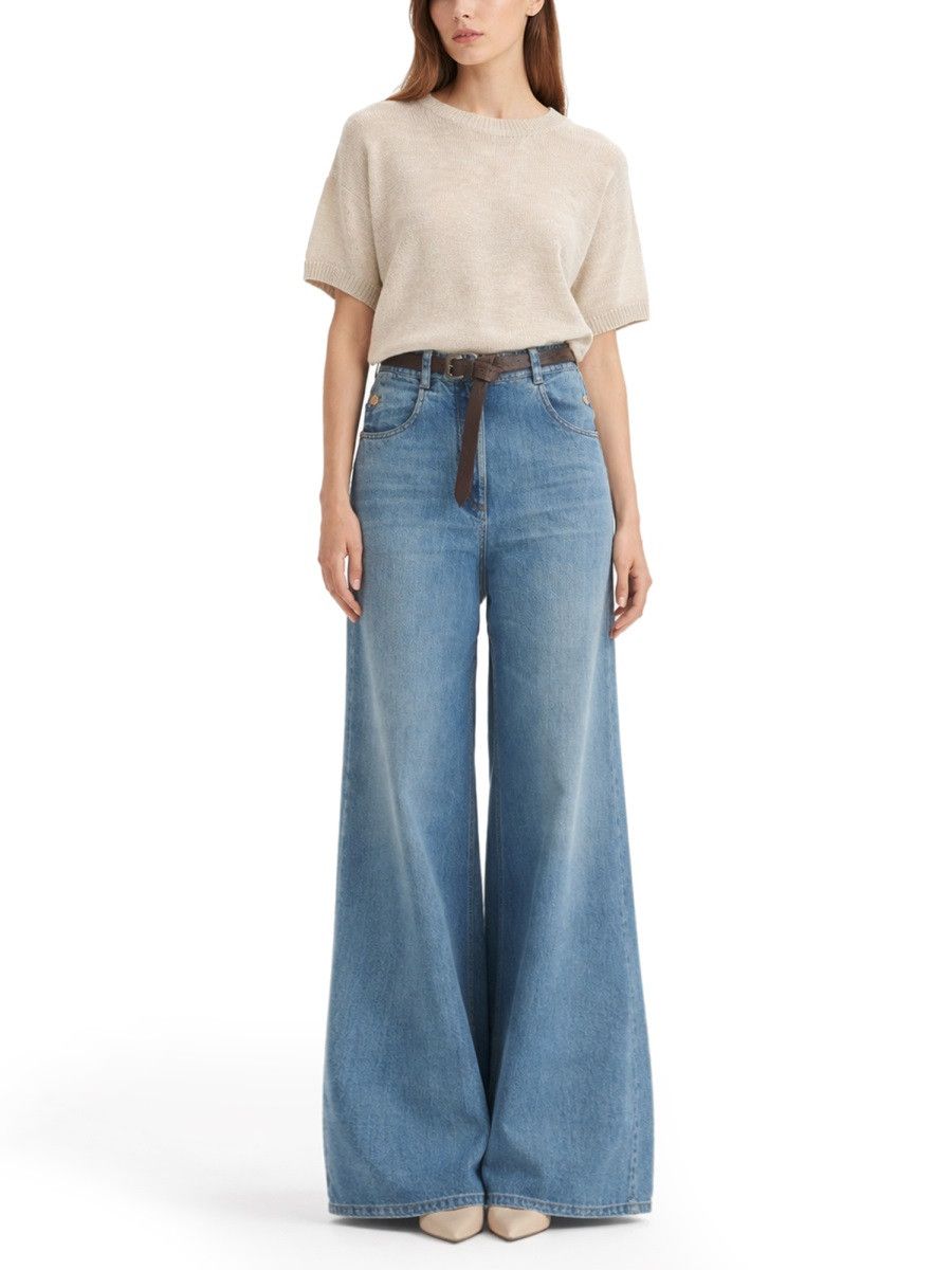 Brunello Cucinelli BRUNELLO CUCINELLI MAGLIA IN MOHAIR - IVORY Size XS / US 0-2 / IT 36-38 - 2 Thumbnail