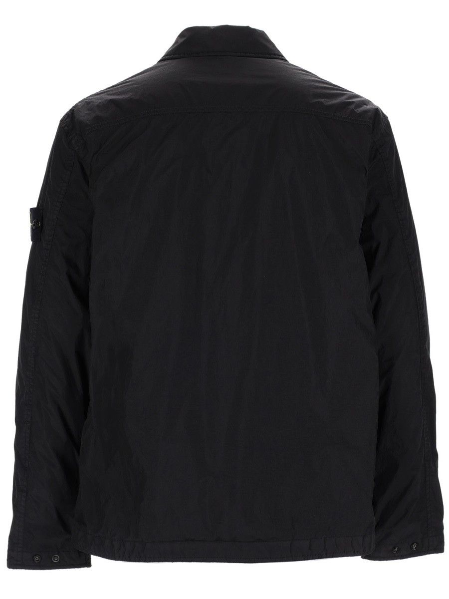 Stone Island STONE ISLAND PADDED OVERSHIRT - BLACK Size US XL / EU 56 / 4 - 2 Thumbnail