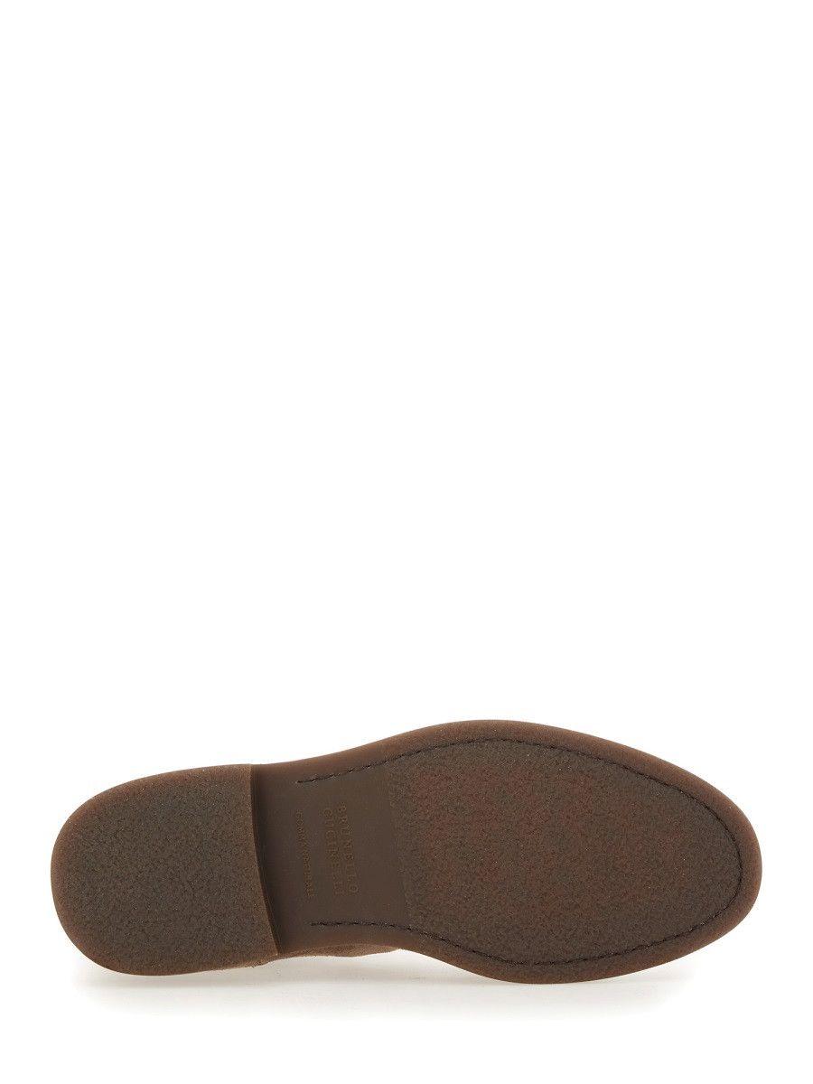 Brunello Cucinelli BRUNELLO CUCINELLI SUEDE CHELSEA BOOT - BROWN (IT 41) Size US 8 / EU 41 - 5 Thumbnail