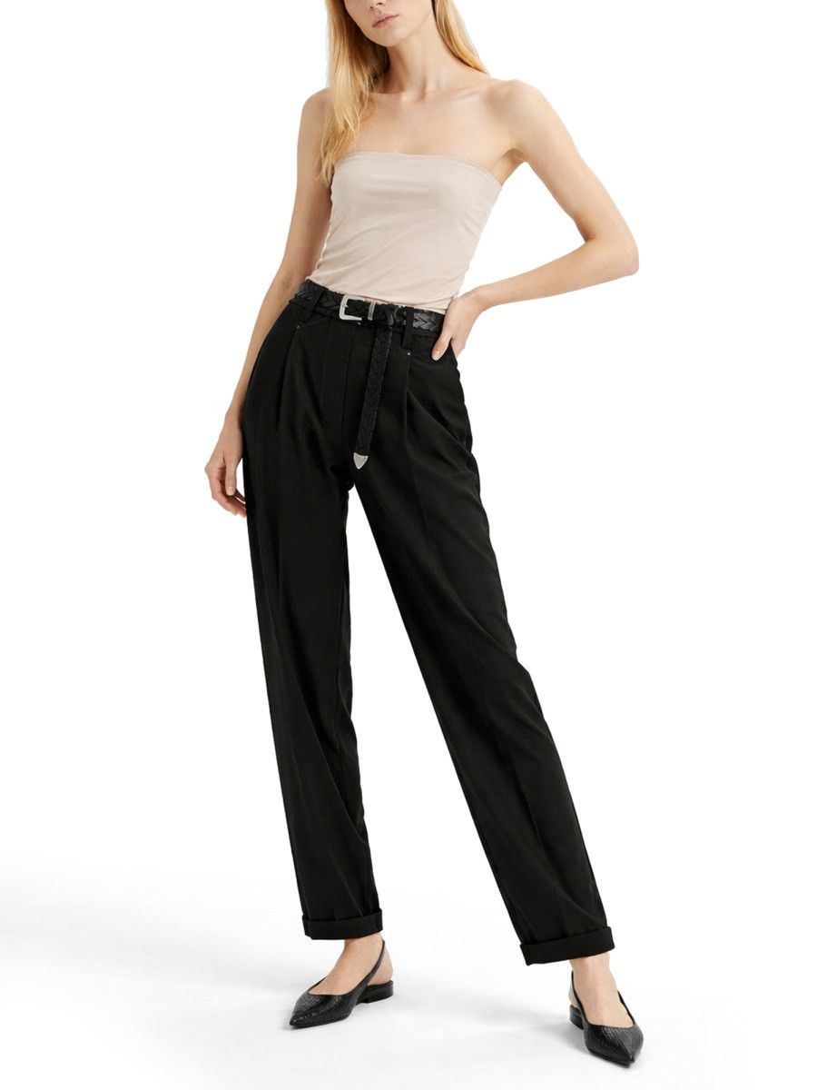 Brunello Cucinelli BRUNELLO CUCINELLI COTTON BANDEAU TOP - BEIGE Size XL / US 12-14 / IT 48-50 - 2 Thumbnail
