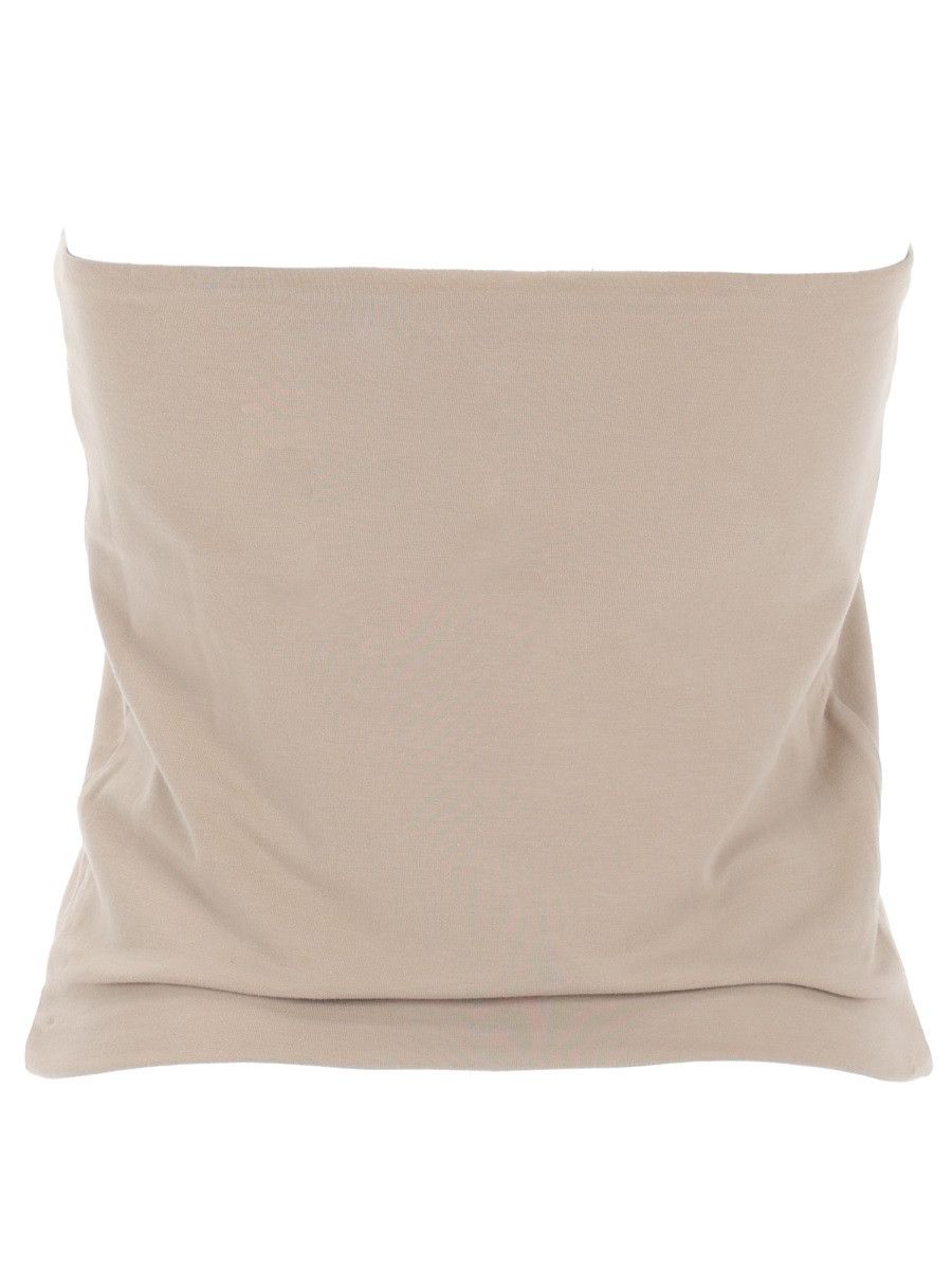 Brunello Cucinelli BRUNELLO CUCINELLI COTTON BANDEAU TOP - BEIGE Size XL / US 12-14 / IT 48-50 - 3 Thumbnail