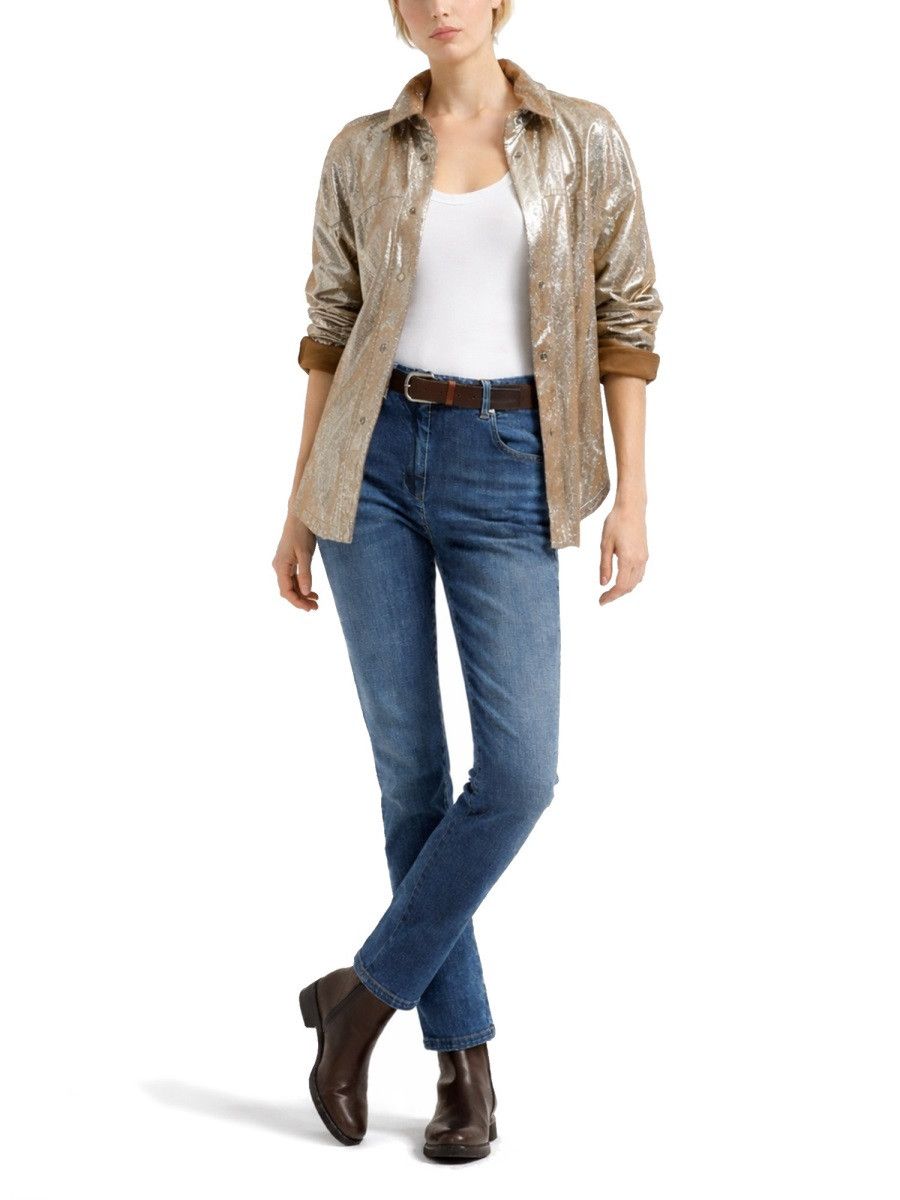 Brunello Cucinelli BRUNELLO CUCINELLI SLIM FIT DENIM PANTS - DENIM (IT 42) Size 42" / US 20 - 2 Thumbnail