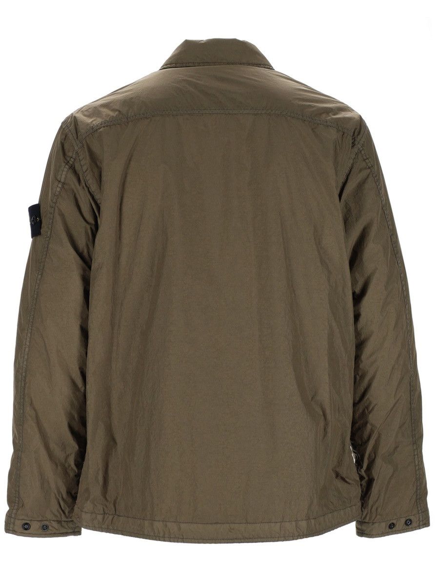 Stone Island STONE ISLAND PADDED OVERSHIRT - MILITARY GREEN Size US L / EU 52-54 / 3 - 2 Thumbnail