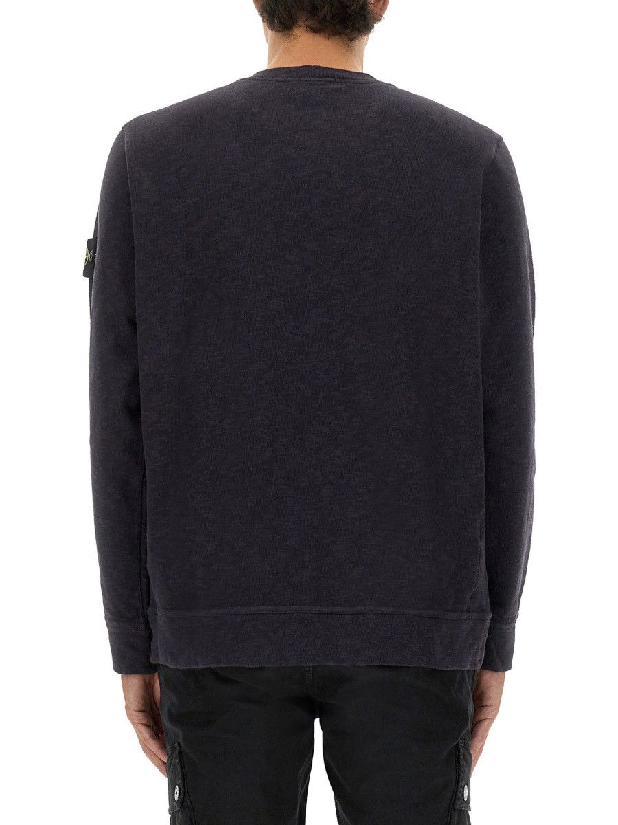 Stone Island STONE ISLAND COTTON SWEATSHIRT - CHARCOAL Size US XL / EU 56 / 4 - 3 Thumbnail
