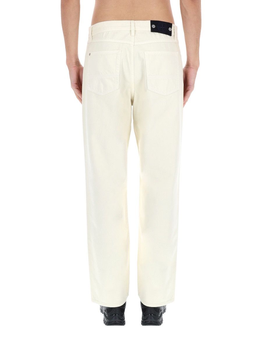 Stone Island STONE ISLAND JEANS IN DENIM - IVORY (JEANS 32) Size US 32 / EU 48 - 6 Thumbnail