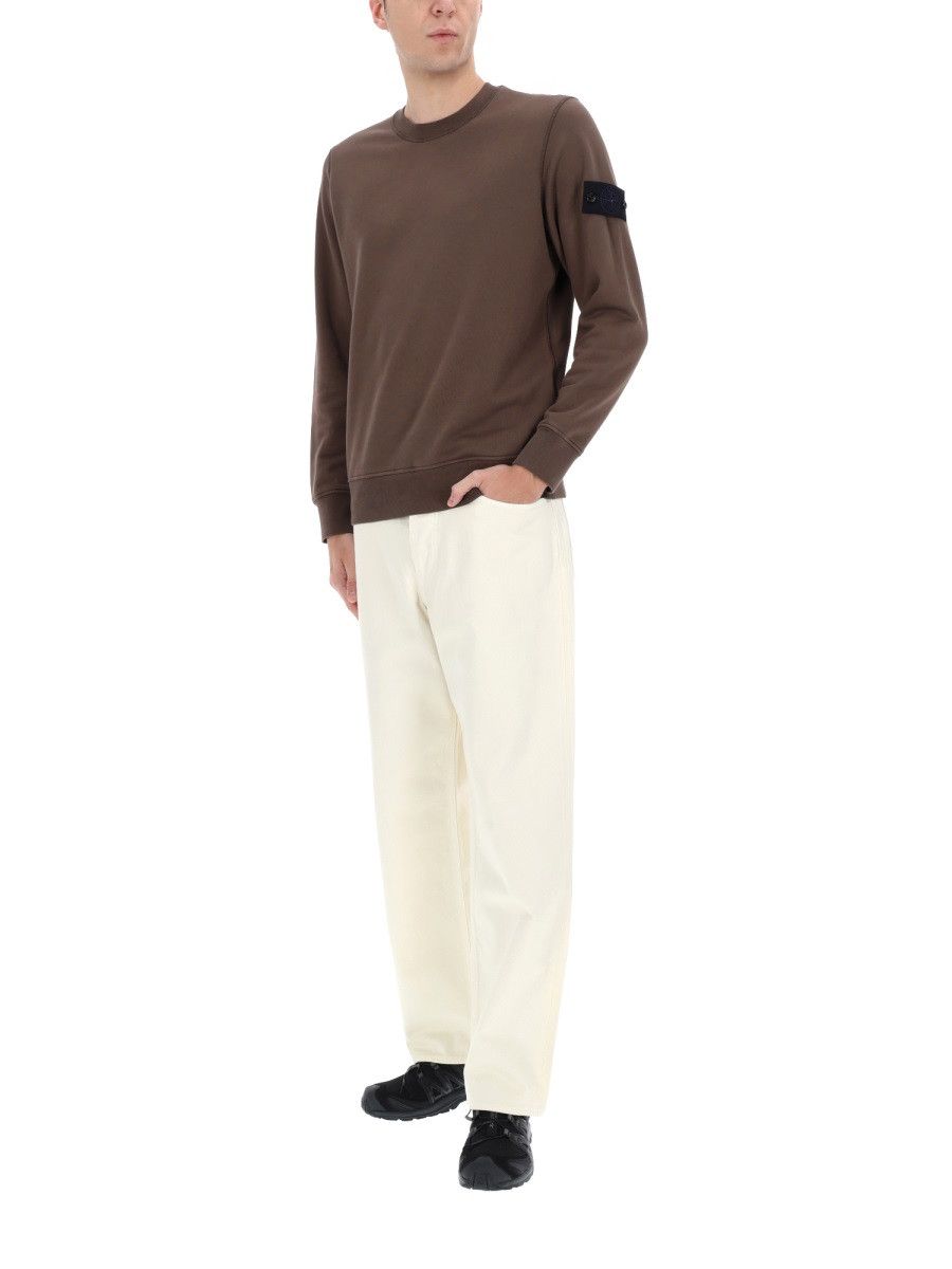 Stone Island STONE ISLAND JEANS IN DENIM - IVORY (JEANS 33) Size US 33 - 2 Thumbnail