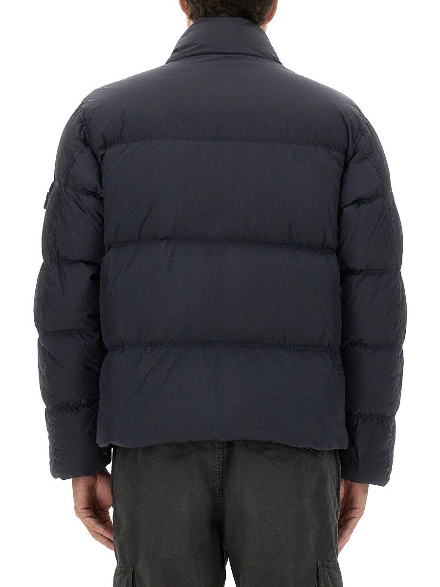 Stone Island STONE ISLAND DOWN JACKET "CRINCKLE REPS" - BLUE Size US XXL / EU 58 / 5 - 3 Thumbnail