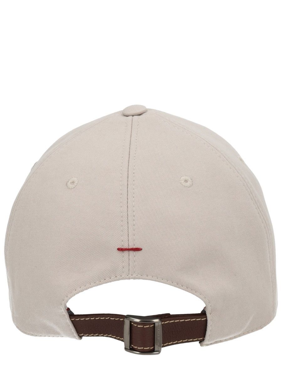 Brunello Cucinelli BRUNELLO CUCINELLI BASEBALL HAT WITH LOGO - BEIGE Size ONE SIZE - 2 Thumbnail