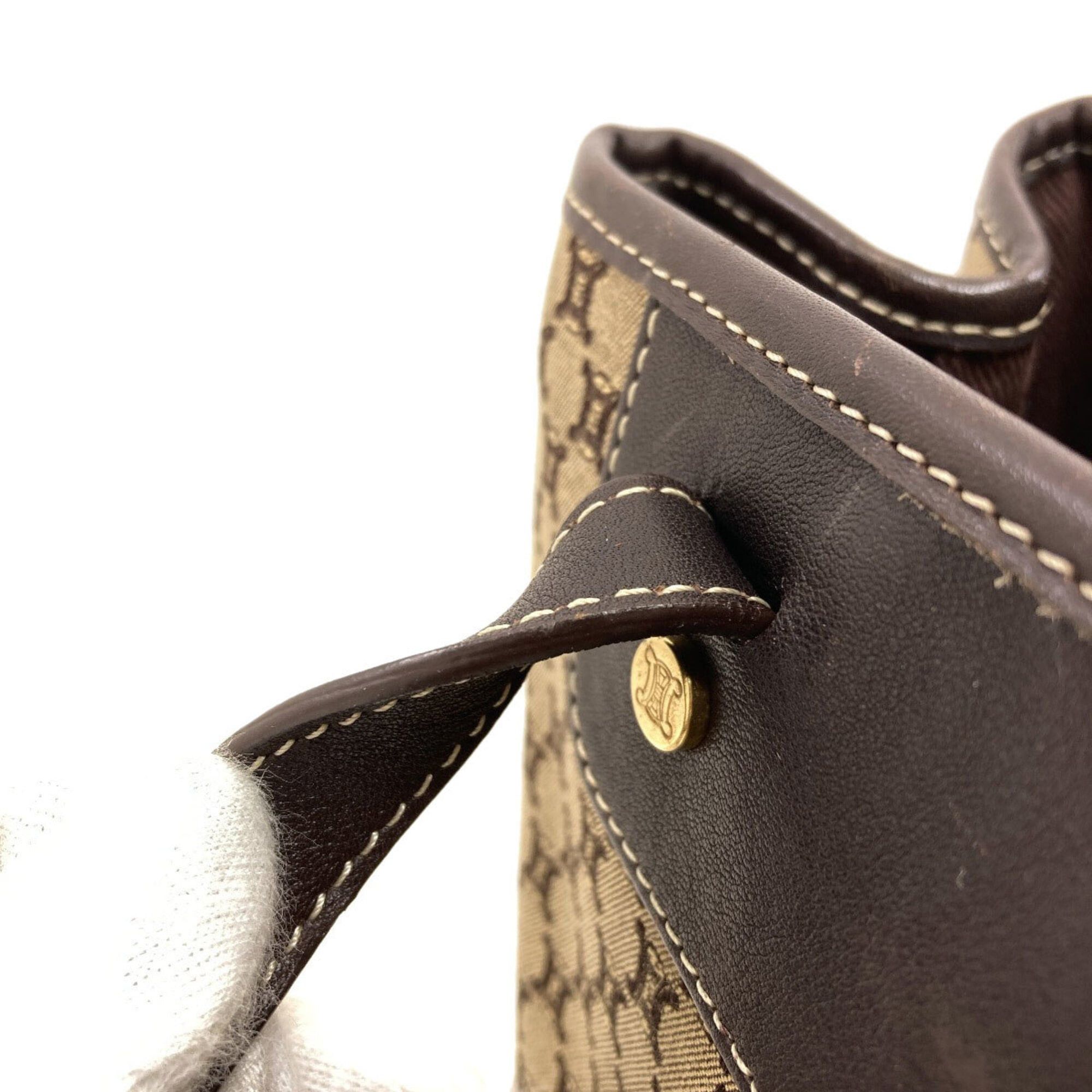 Celine Celine Macadam pattern canvas handbag for women. Size ONE SIZE - 14 Thumbnail