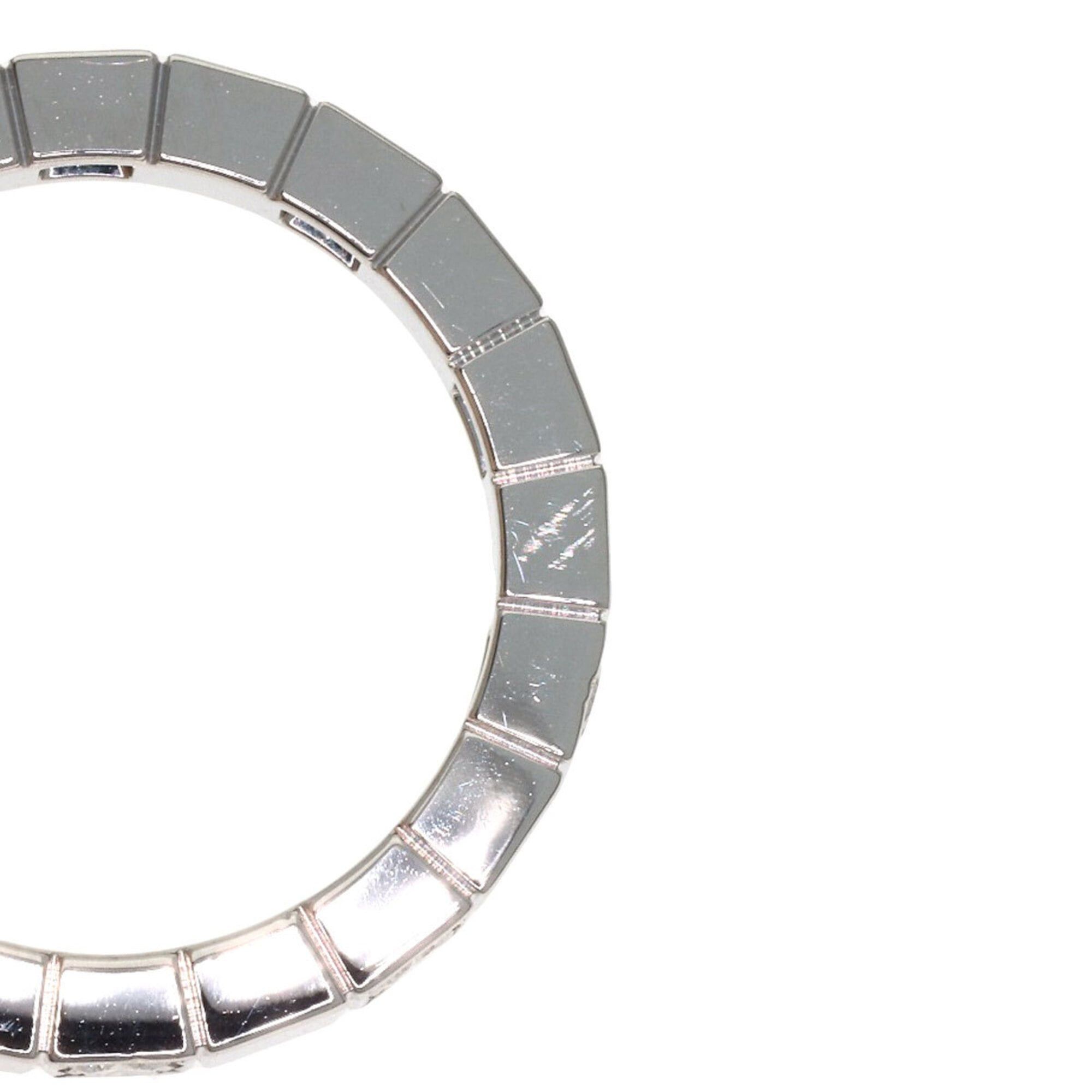 Cartier Cartier Lanieres Half Diamond Ring #49, 18K White Gold, Women's. Size ONE SIZE - 6 Thumbnail