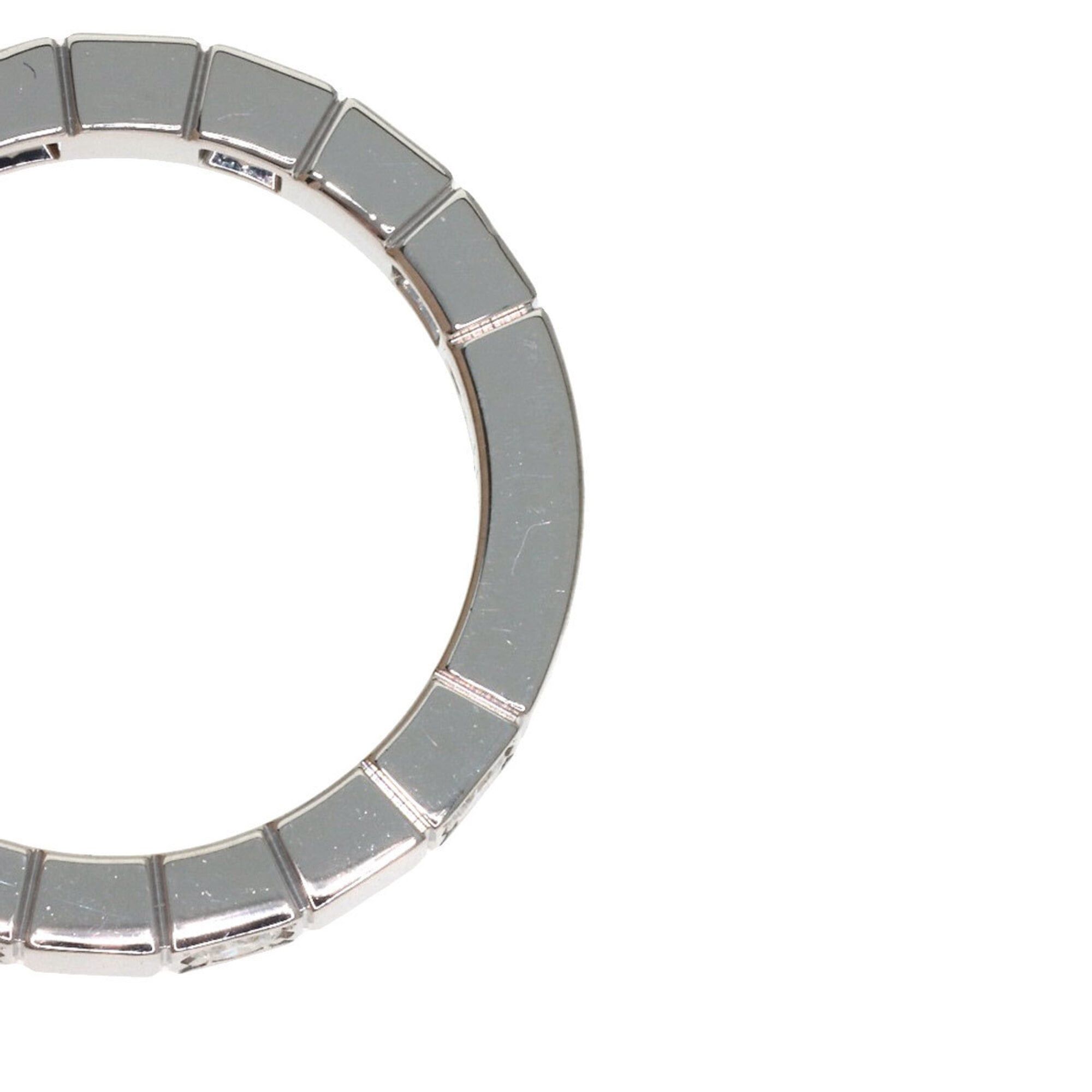 Cartier Cartier Lanieres Half Diamond Ring #49, 18K White Gold, Women's. Size ONE SIZE - 5 Thumbnail
