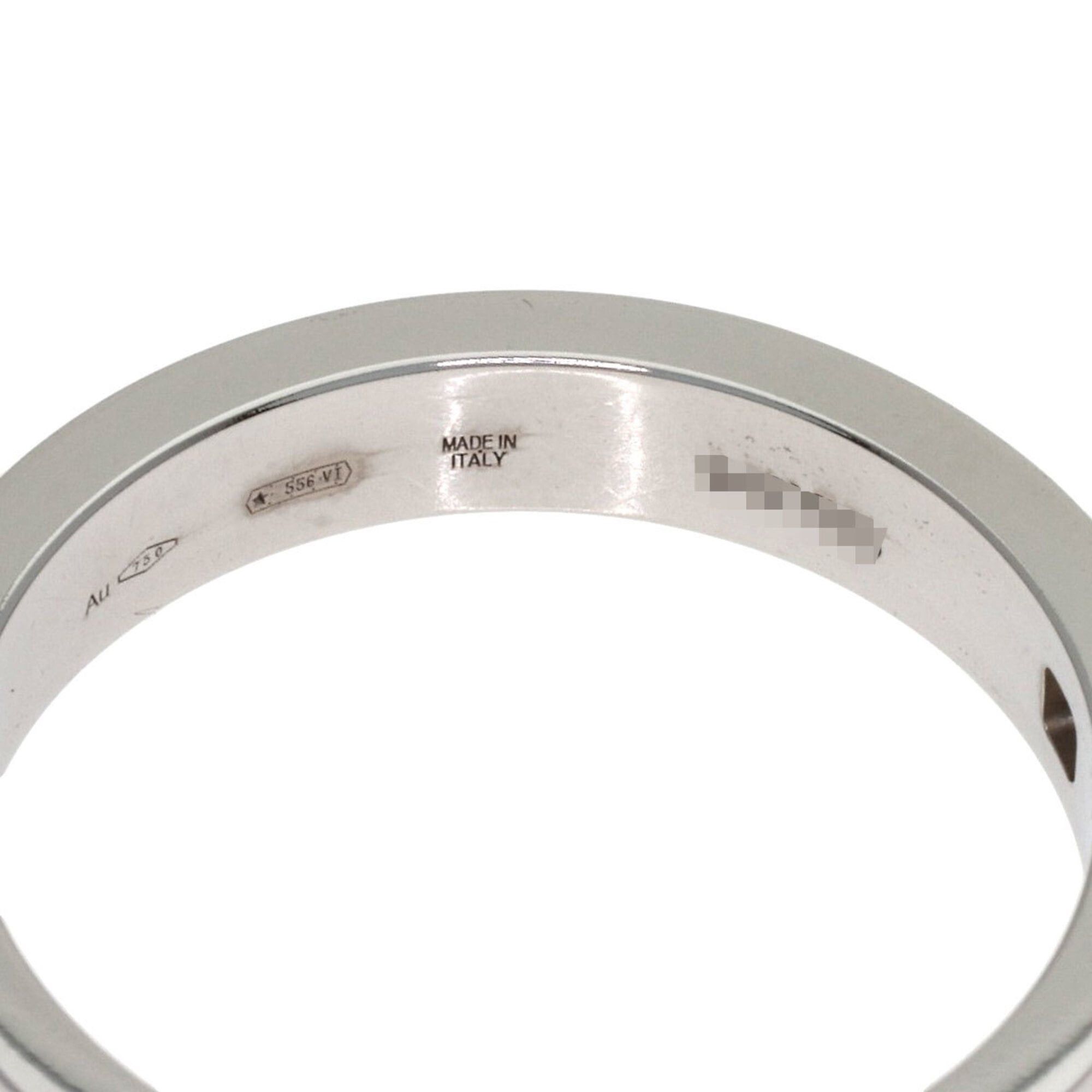 Bvlgari BVLGARI Essential Band 1P Diamond Ring - 18K White Gold Women's Size ONE SIZE - 6 Thumbnail