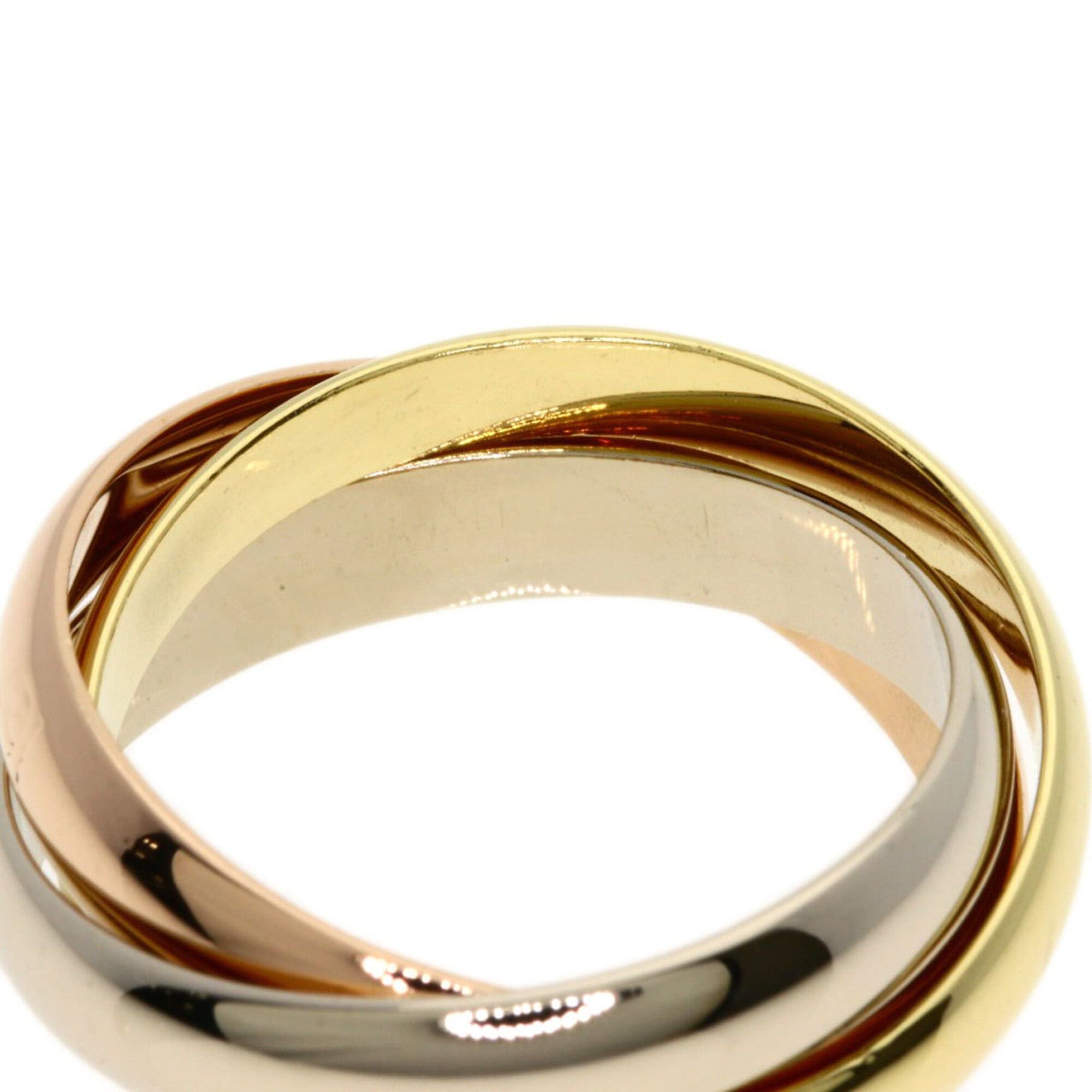 Cartier Cartier Trinity #51 Ring - 18K Yellow Gold/18K Pink White Gold Women's CARTIER Size ONE SIZE - 7 Thumbnail