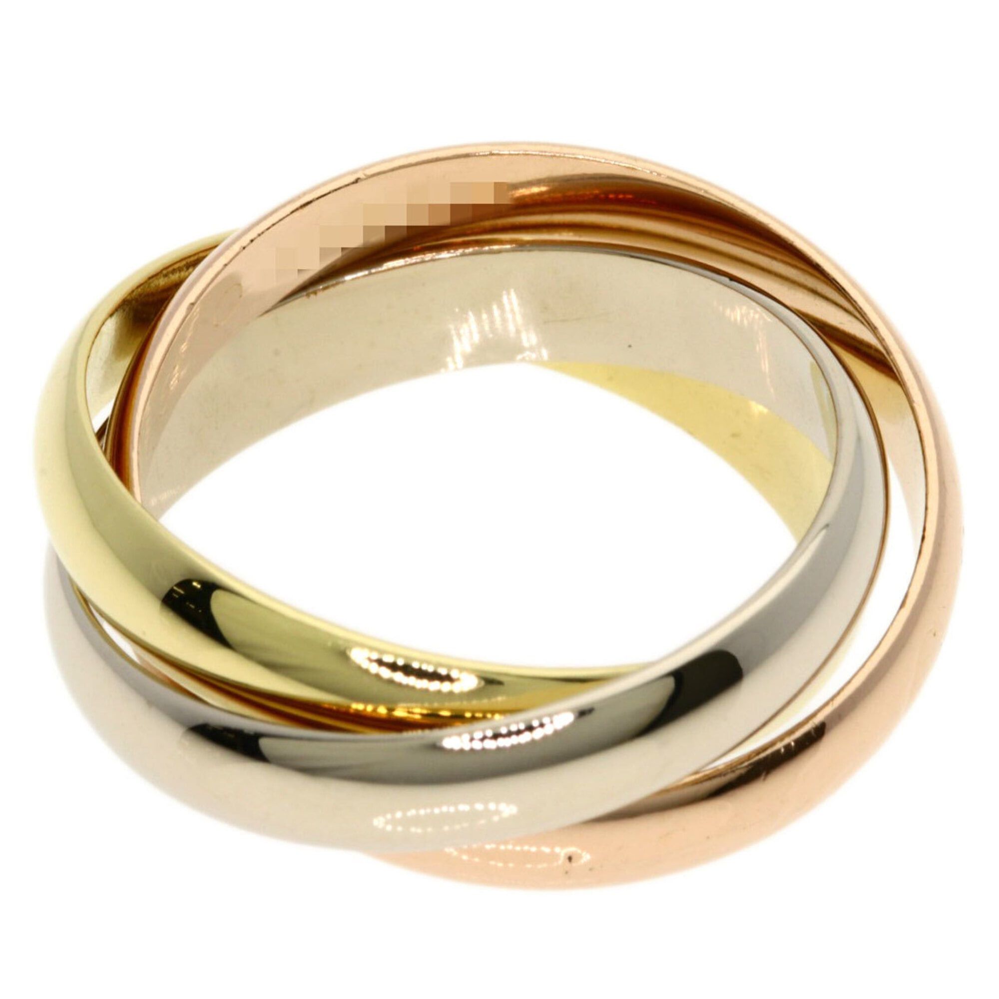 Cartier Cartier Trinity #51 Ring - 18K Yellow Gold/18K Pink White Gold Women's CARTIER Size ONE SIZE - 6 Thumbnail