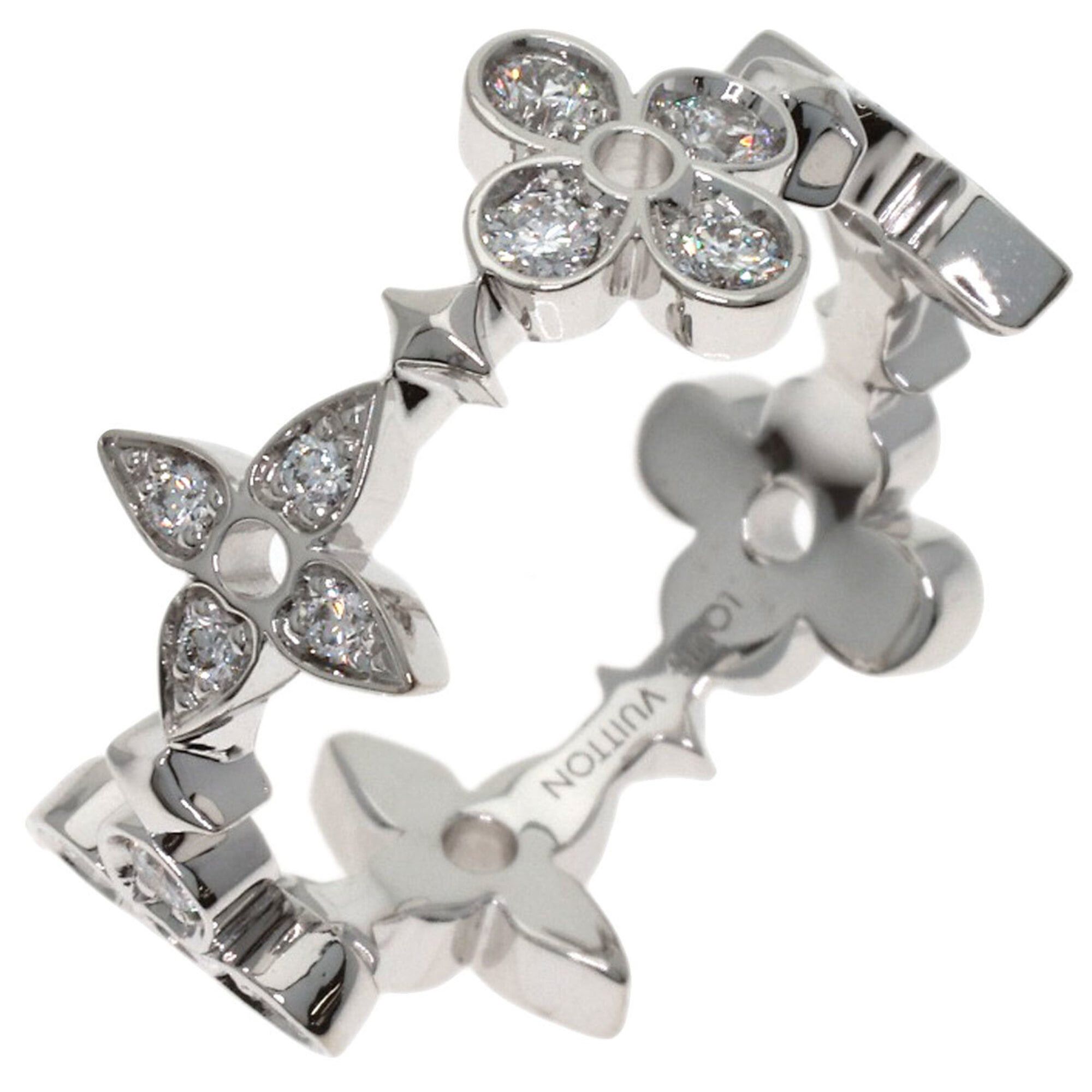 Louis Vuitton Louis Vuitton Fine Dentelle Diamond Ring #50, 18K White Gold, Women's. Size ONE SIZE - 2 Thumbnail