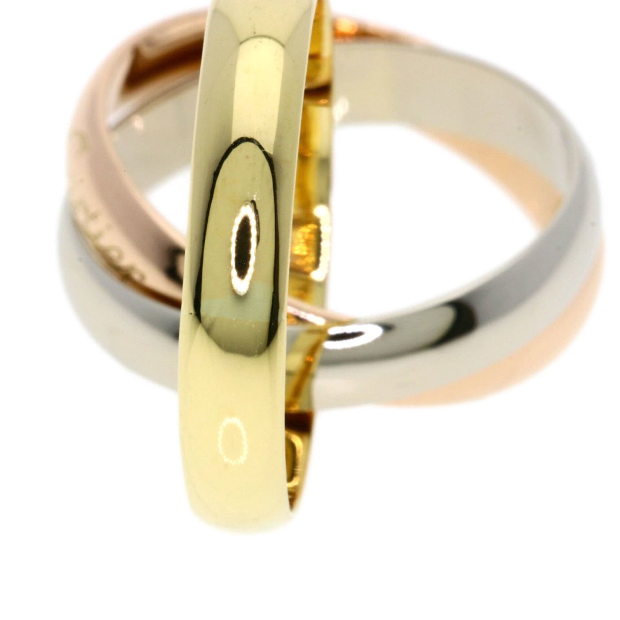 Cartier Cartier Trinity Ring - 18K Yellow Gold/18K Pink White Gold Women's CARTIER Size ONE SIZE - 5 Thumbnail