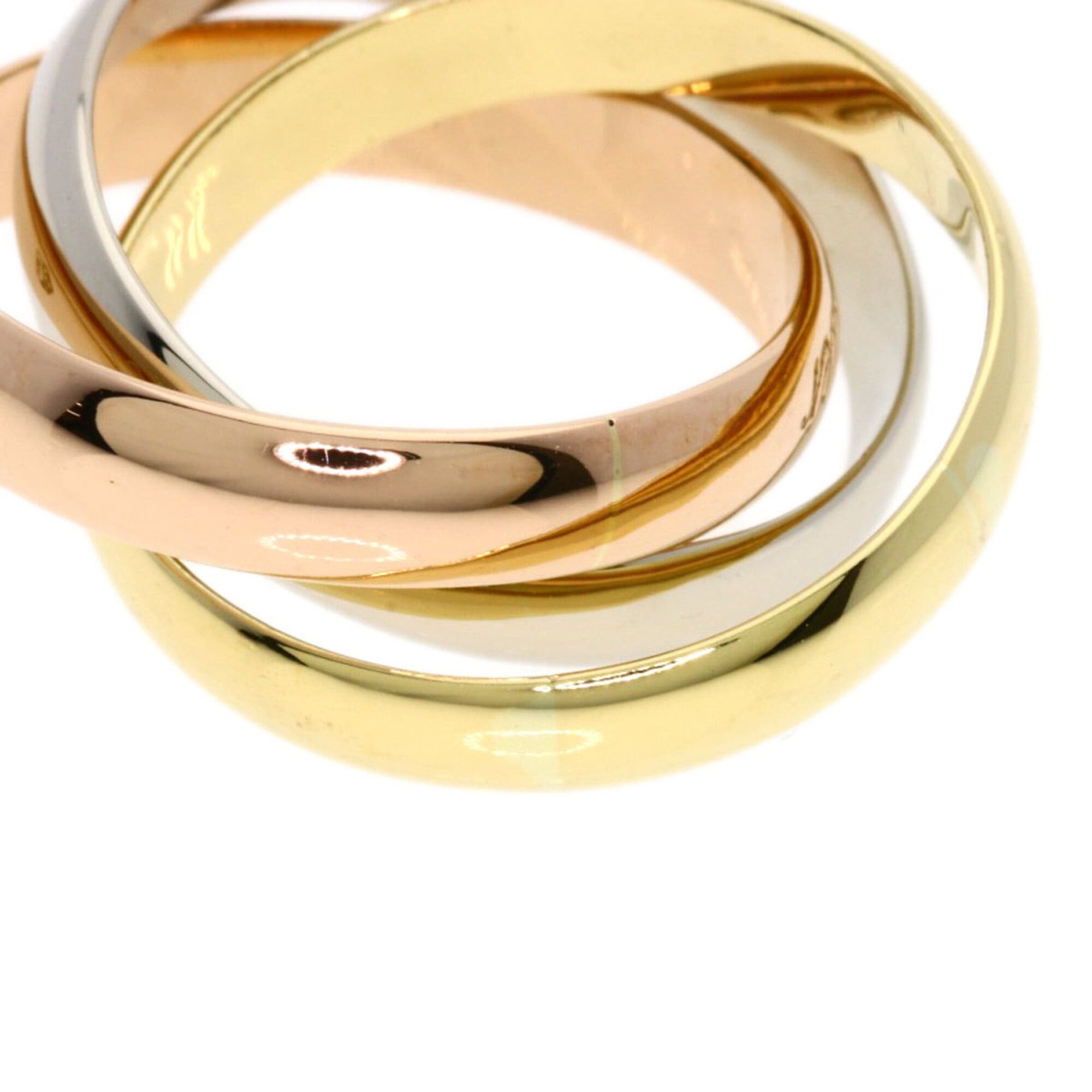 Cartier Cartier Trinity Ring - 18K Yellow Gold/18K Pink White Gold Women's CARTIER Size ONE SIZE - 6 Thumbnail