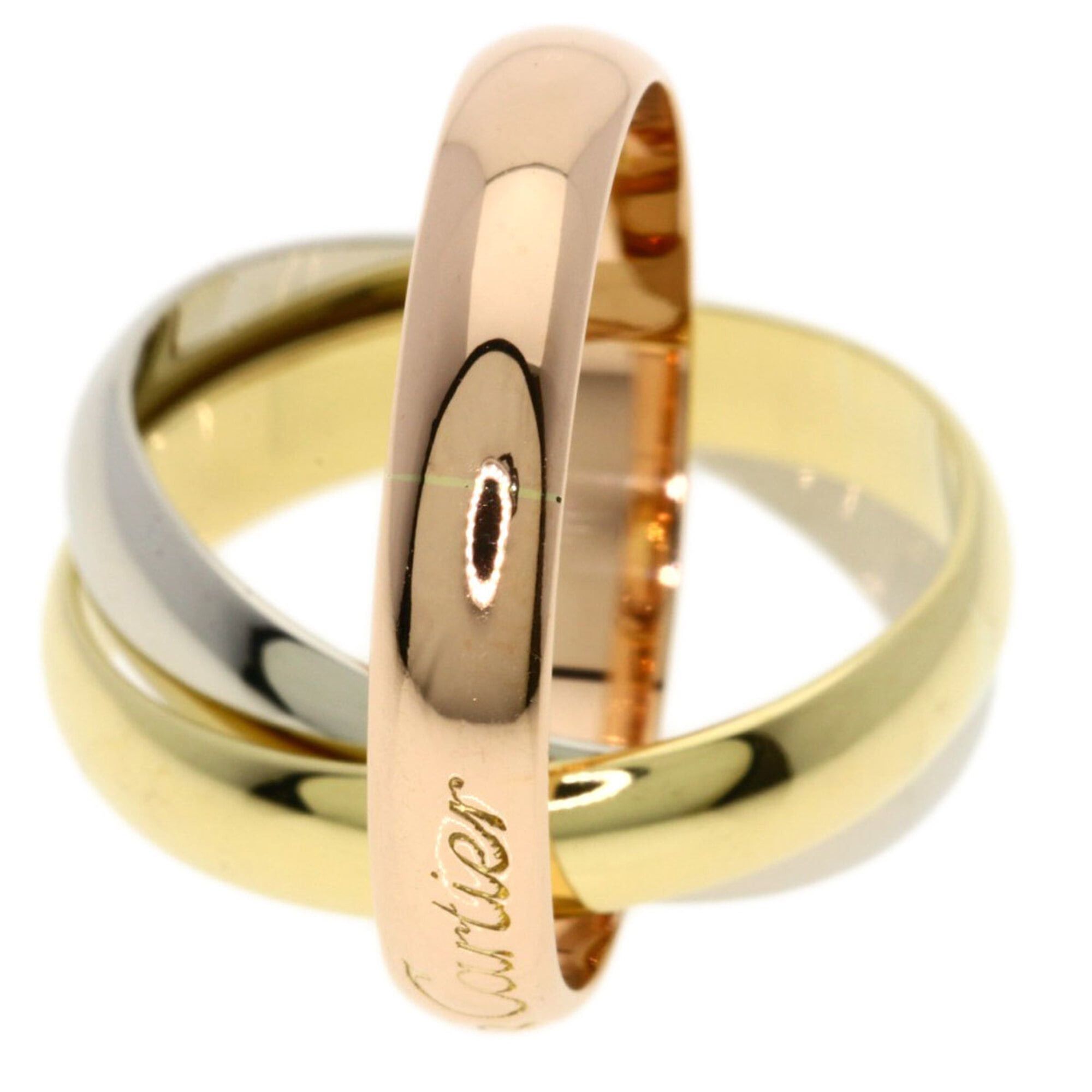 Cartier Cartier Trinity Ring - 18K Yellow Gold/18K Pink White Gold Women's CARTIER Size ONE SIZE - 7 Thumbnail