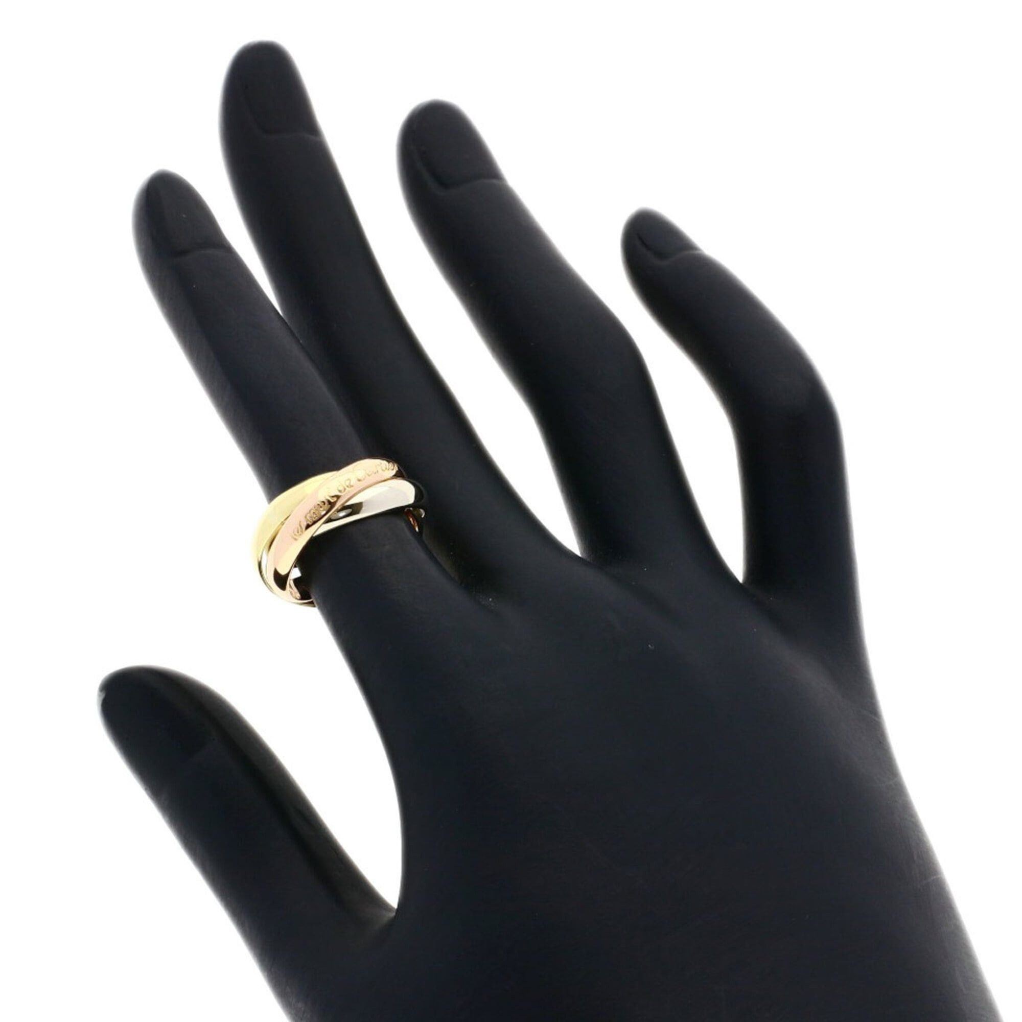 Cartier Cartier Trinity Ring - 18K Yellow Gold/18K Pink White Gold Women's CARTIER Size ONE SIZE - 4 Thumbnail