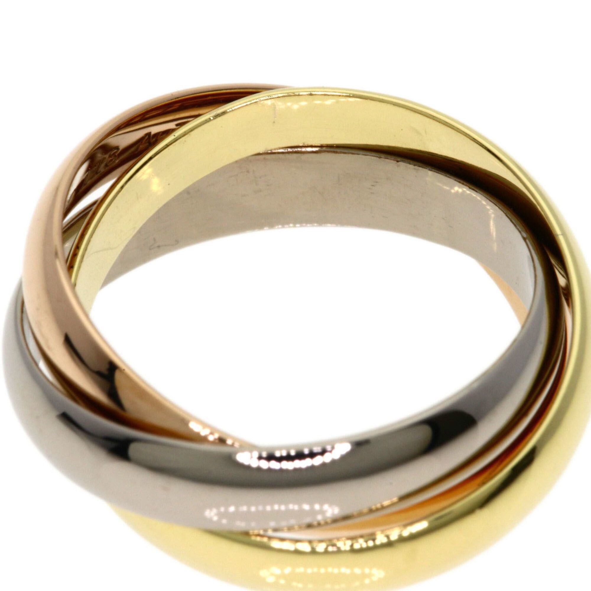 Cartier Cartier Trinity Classic Current Model #48 Ring - 18K Yellow Gold/18K Pink White Gold Women's CARTIER Size ONE SIZE - 8 Thumbnail