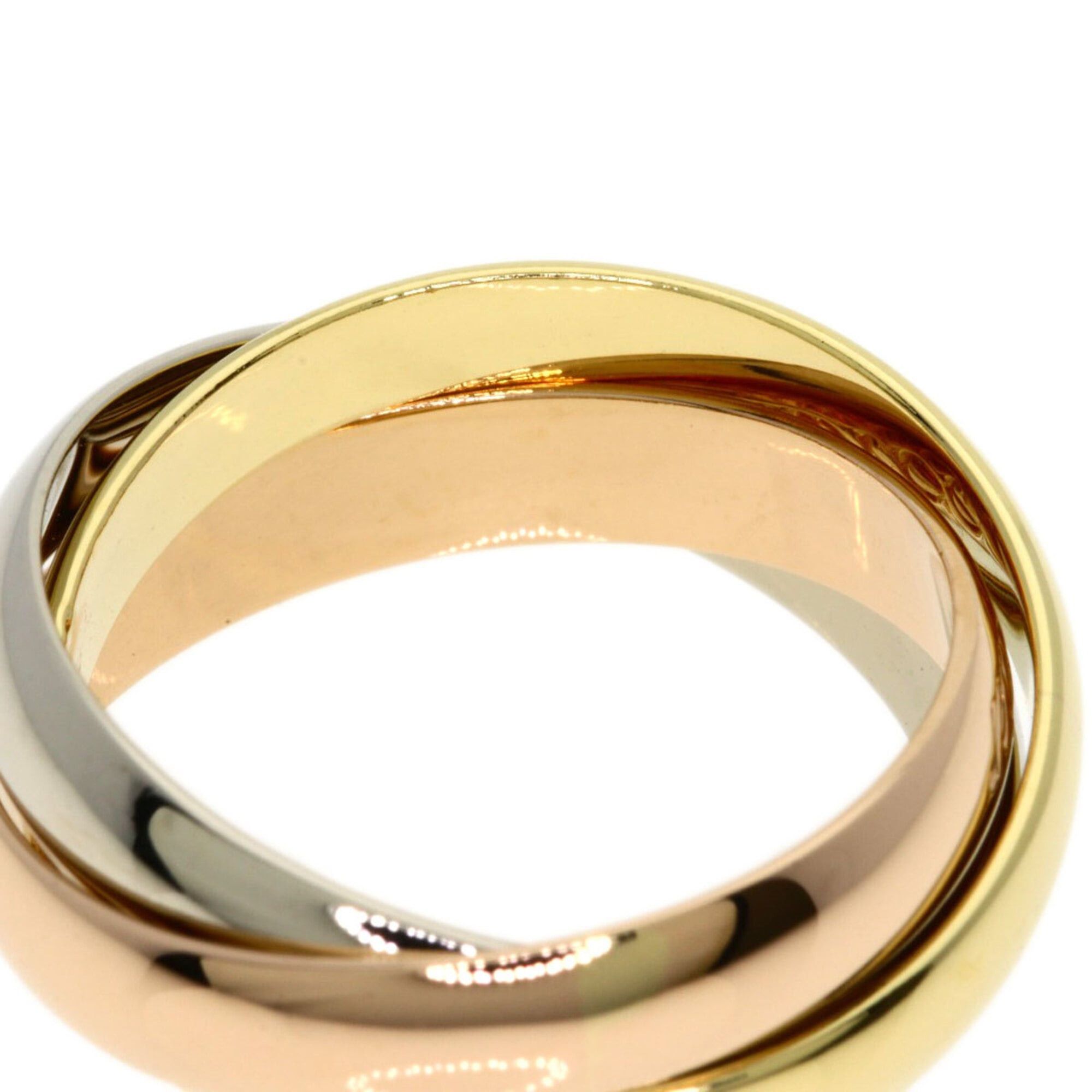 Cartier Cartier Trinity #50 Ring - 18K Yellow Gold/18K Pink White Gold Women's CARTIER Size ONE SIZE - 7 Thumbnail