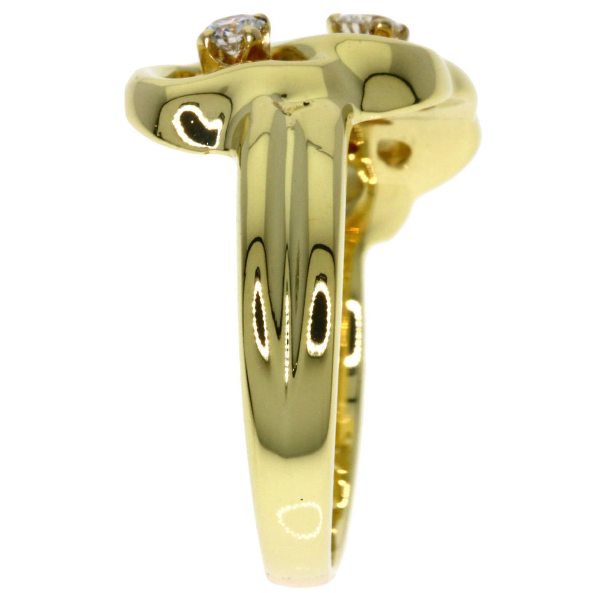 Tiffany & Co. Tiffany & Co. Triple Heart 3-Diamond Ring, 18K Yellow Gold, Women's. Size ONE SIZE - 3 Thumbnail