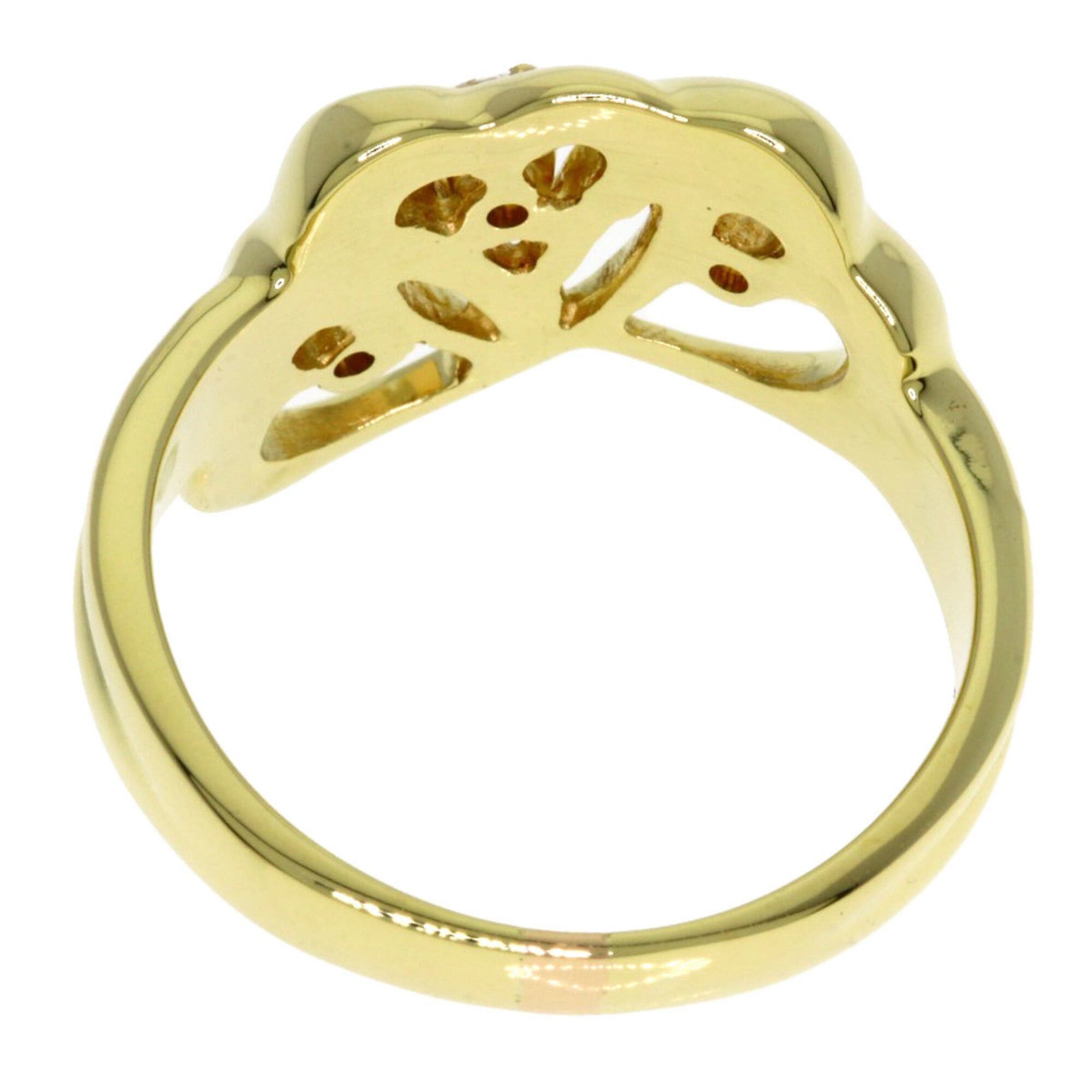 Tiffany & Co. Tiffany & Co. Triple Heart 3-Diamond Ring, 18K Yellow Gold, Women's. Size ONE SIZE - 4 Thumbnail