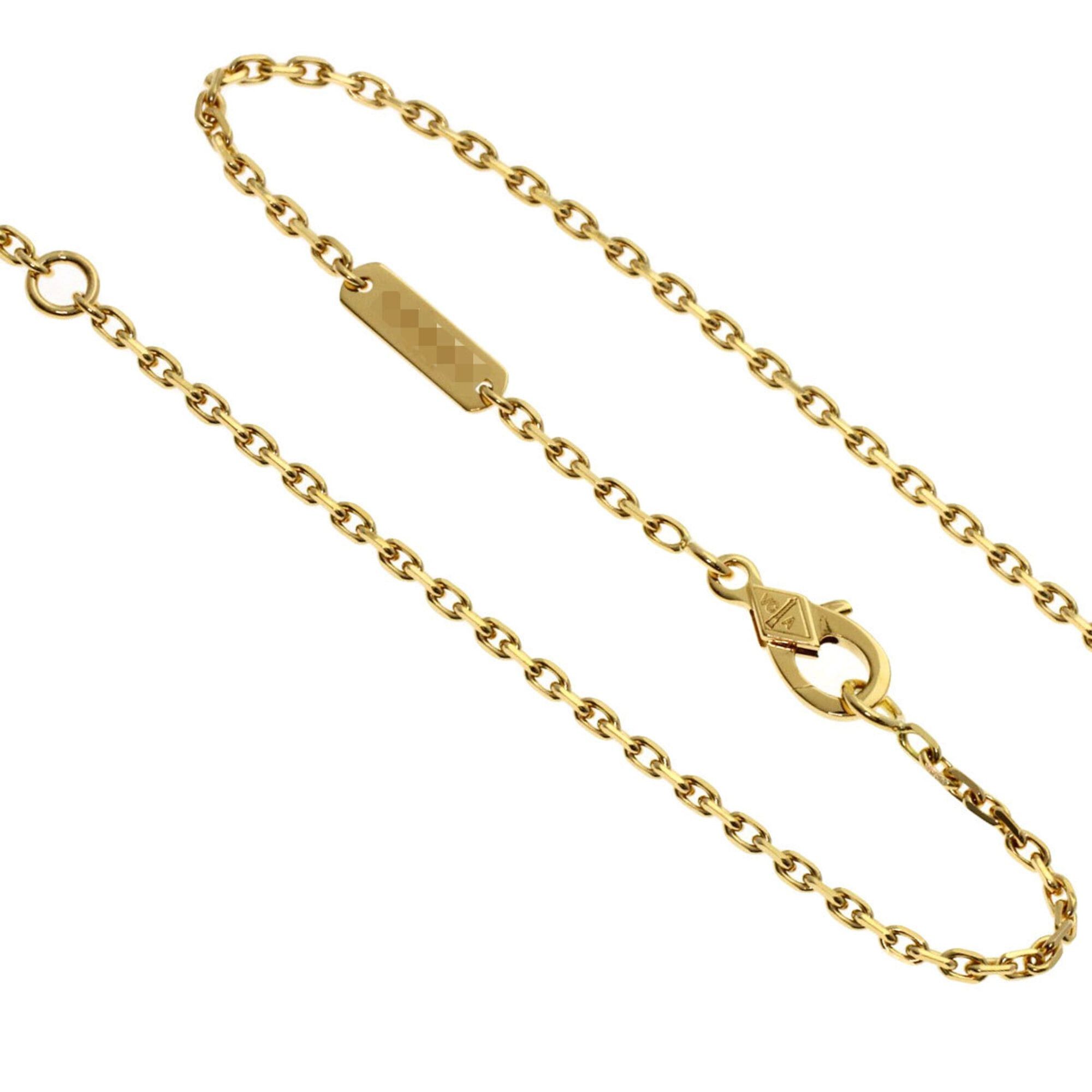 Van Cleef & Arpels Van Cleef & Arpels Magic Alhambra Onyx Necklace, 18K Yellow Gold, Women's Size ONE SIZE - 3 Thumbnail