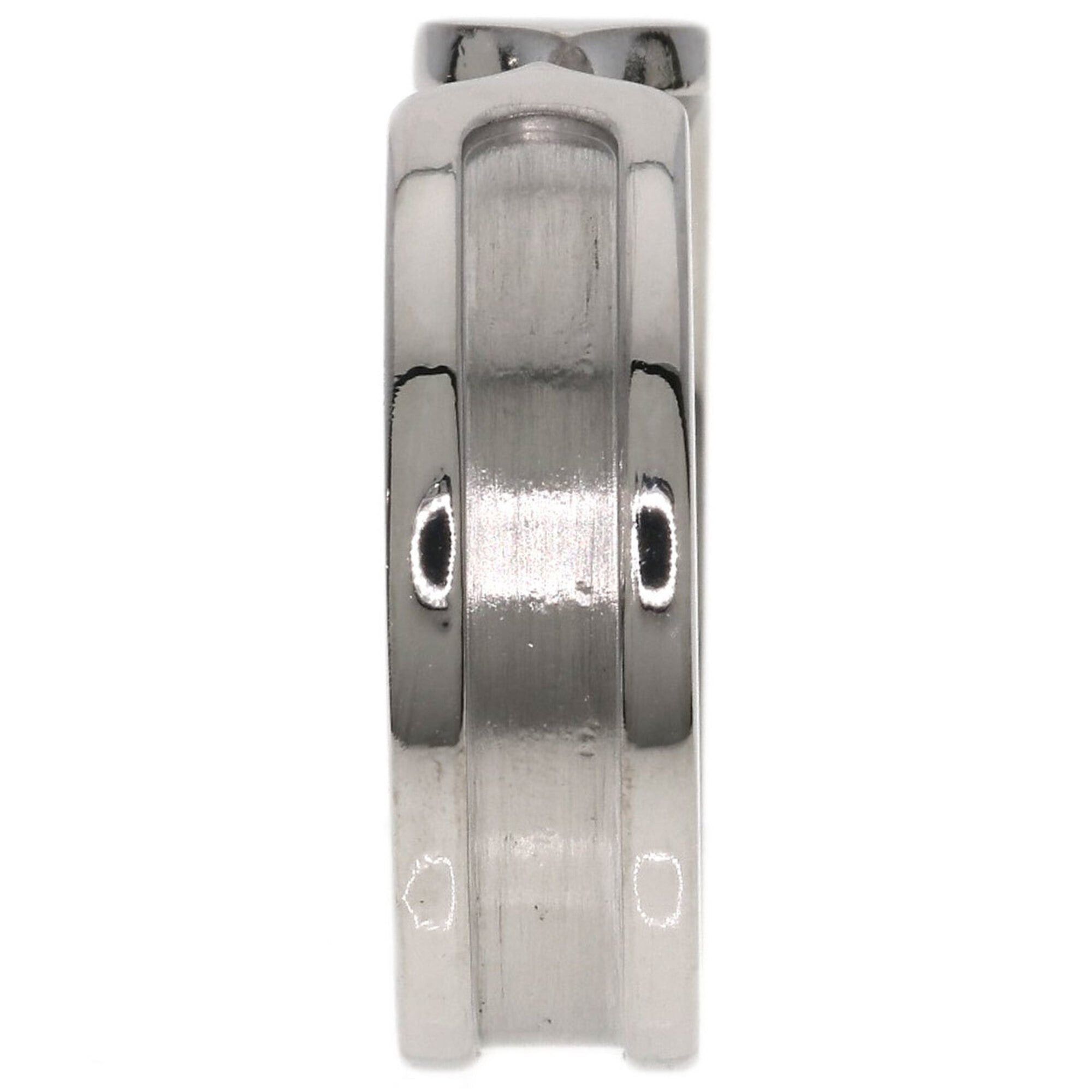 Cartier Cartier C2 Ring #60, 18K White Gold, Women's Ring, CARTIER Size ONE SIZE - 3 Thumbnail