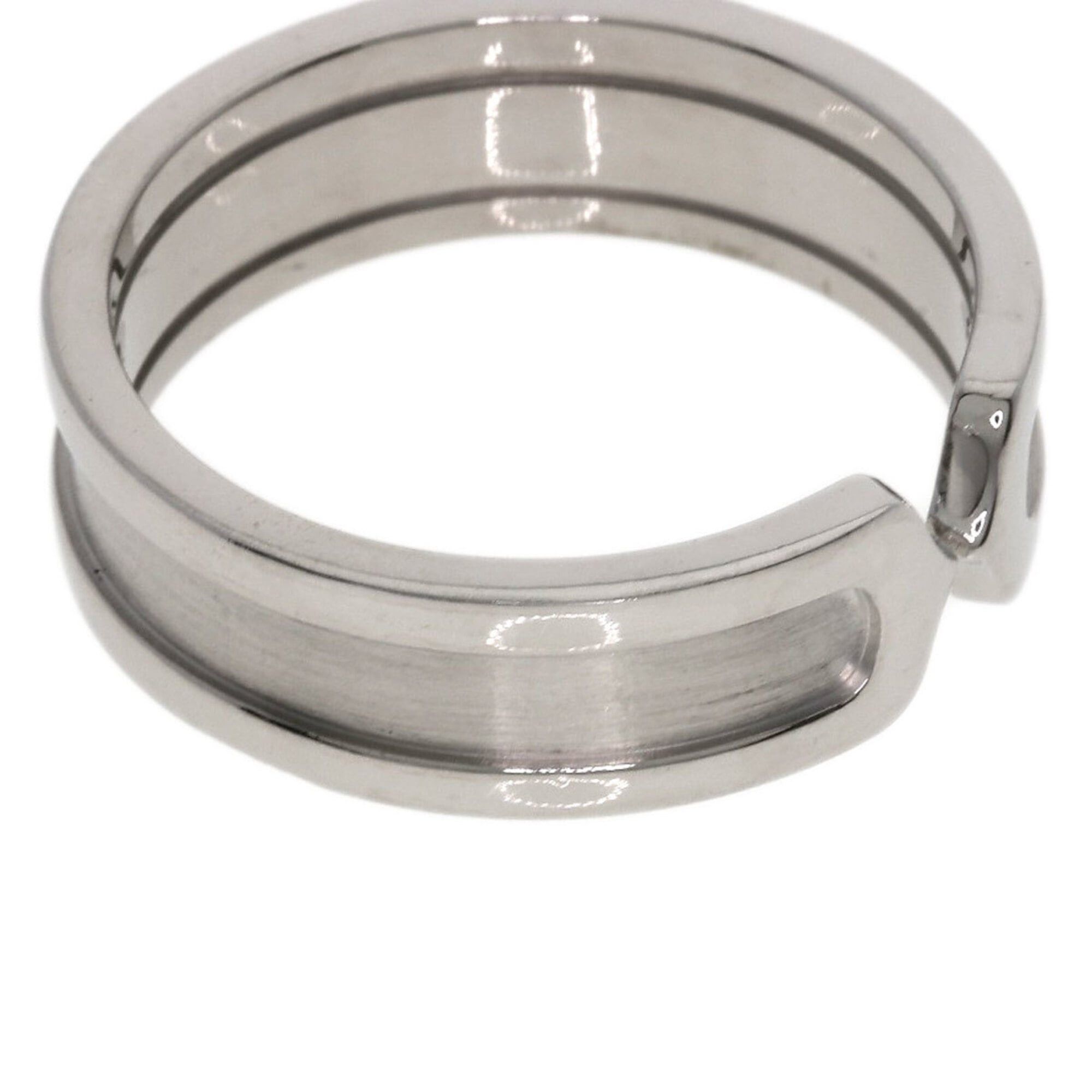 Cartier Cartier C2 Ring #60, 18K White Gold, Women's Ring, CARTIER Size ONE SIZE - 8 Thumbnail
