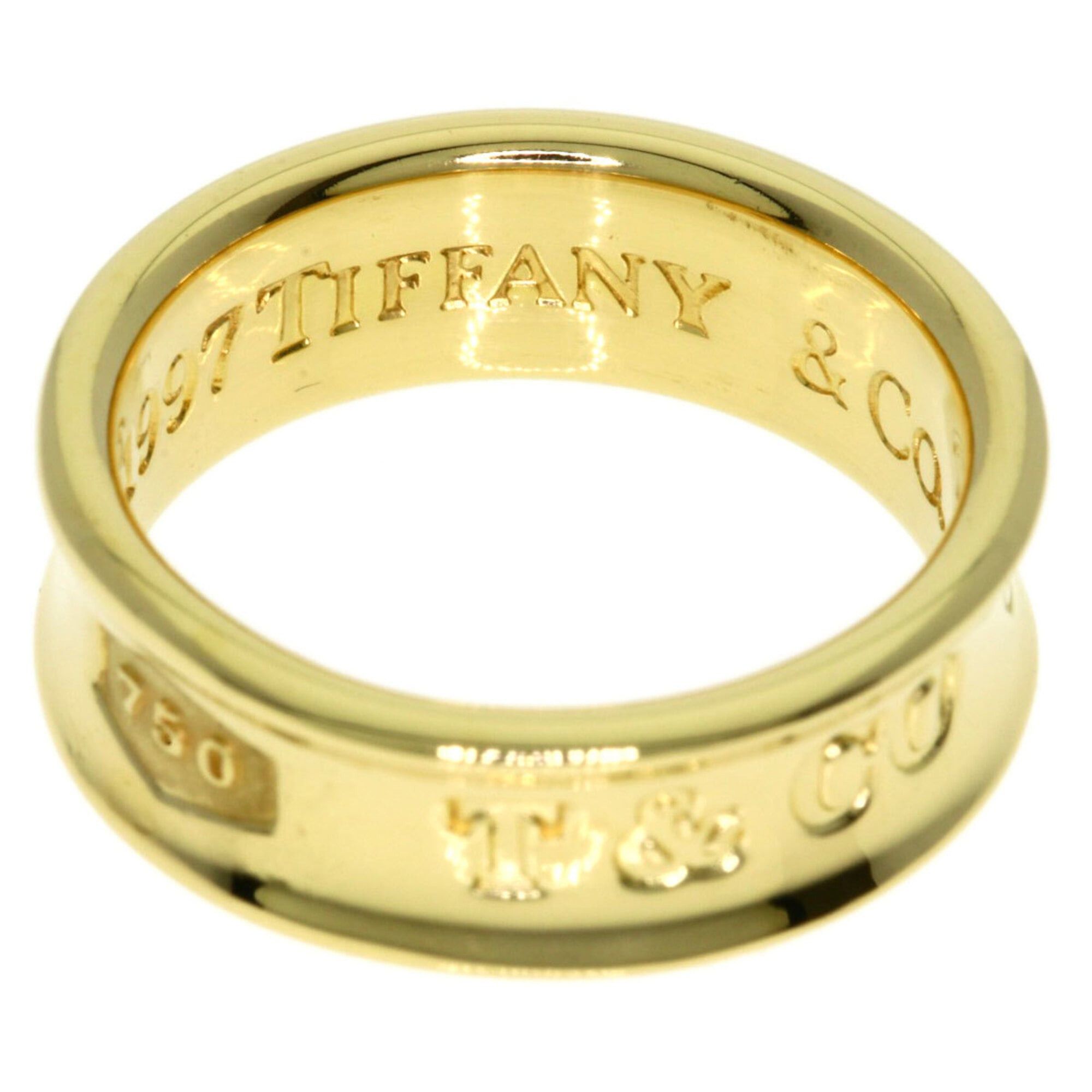 Tiffany & Co. Tiffany & Co. 1837 Narrow Ring, 18K Yellow Gold, Women's Ring. Size ONE SIZE - 4 Thumbnail