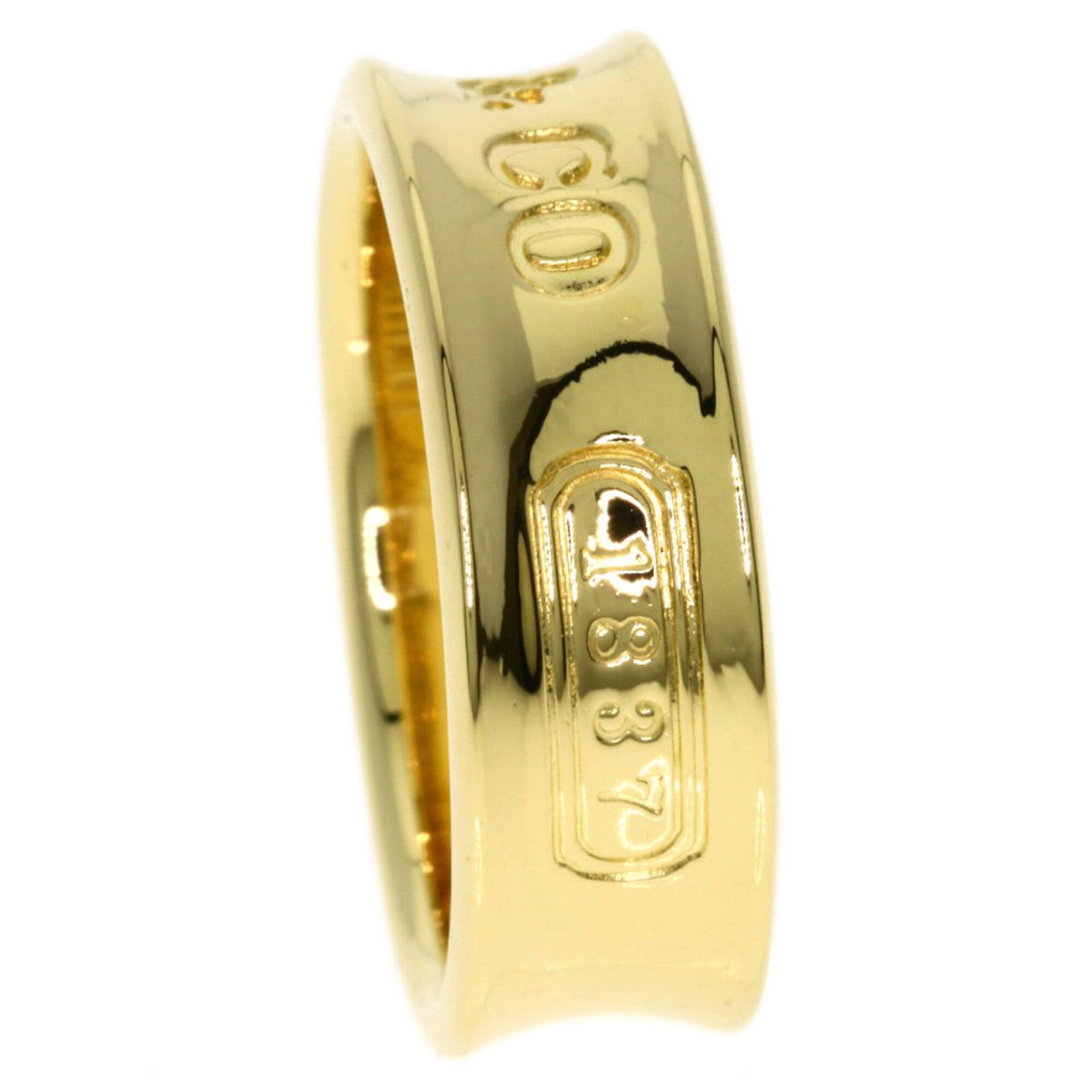Tiffany & Co. Tiffany & Co. 1837 Narrow Ring, 18K Yellow Gold, Women's Ring. Size ONE SIZE - 7 Thumbnail