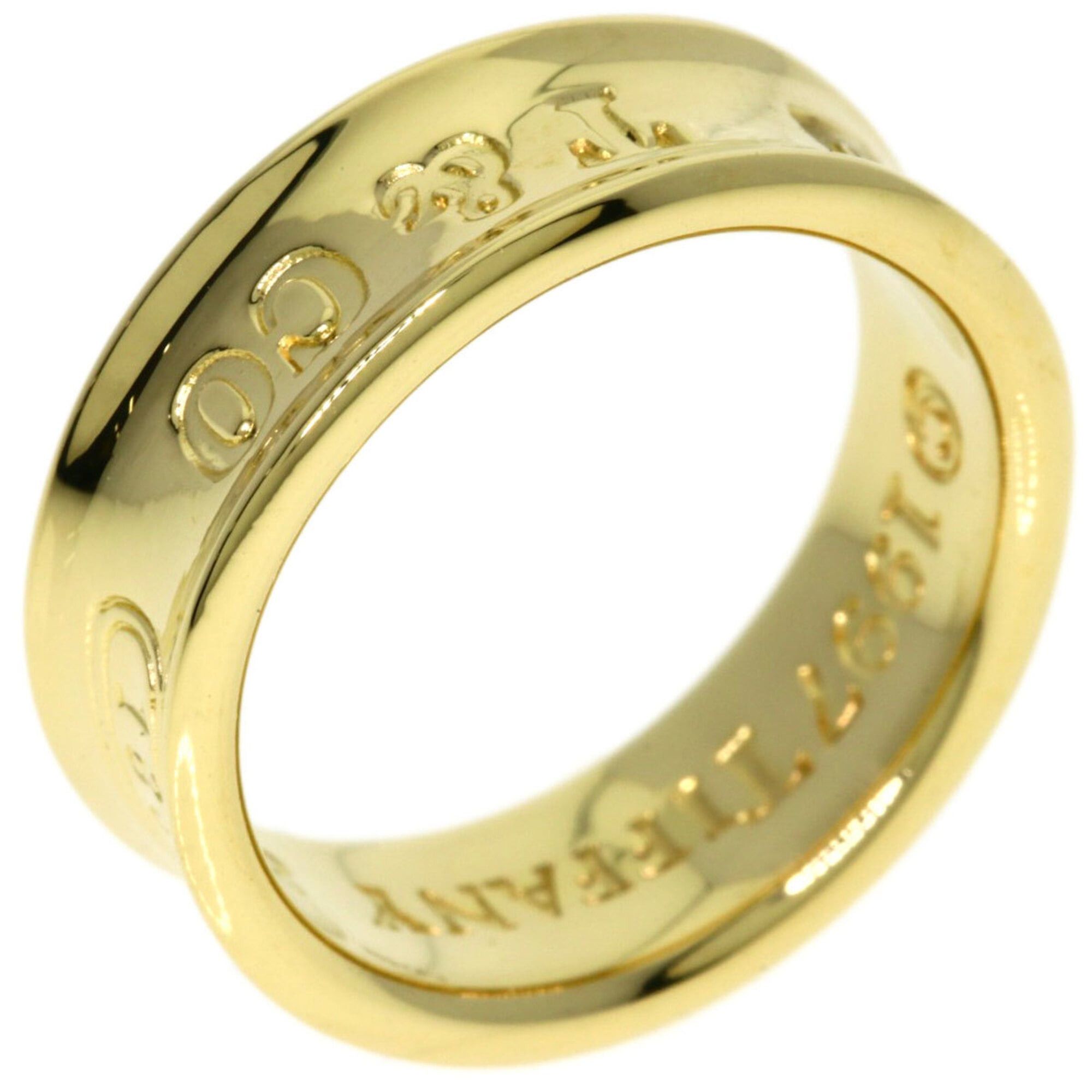 Tiffany & Co. Tiffany & Co. 1837 Narrow Ring, 18K Yellow Gold, Women's Ring. Size ONE SIZE - 2 Thumbnail
