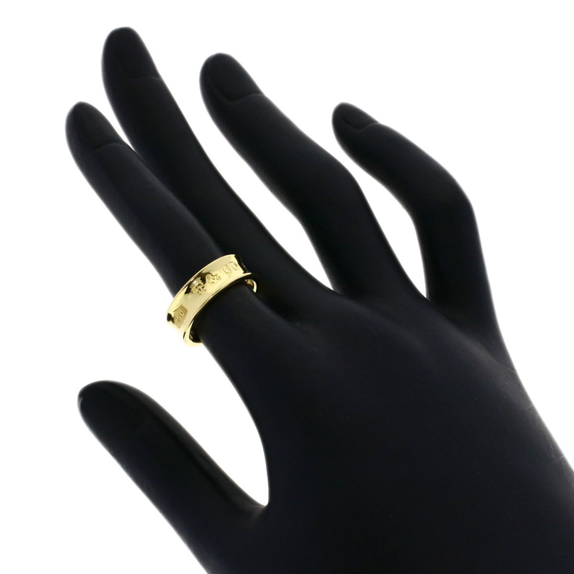 Tiffany & Co. Tiffany & Co. 1837 Narrow Ring, 18K Yellow Gold, Women's Ring. Size ONE SIZE - 5 Thumbnail