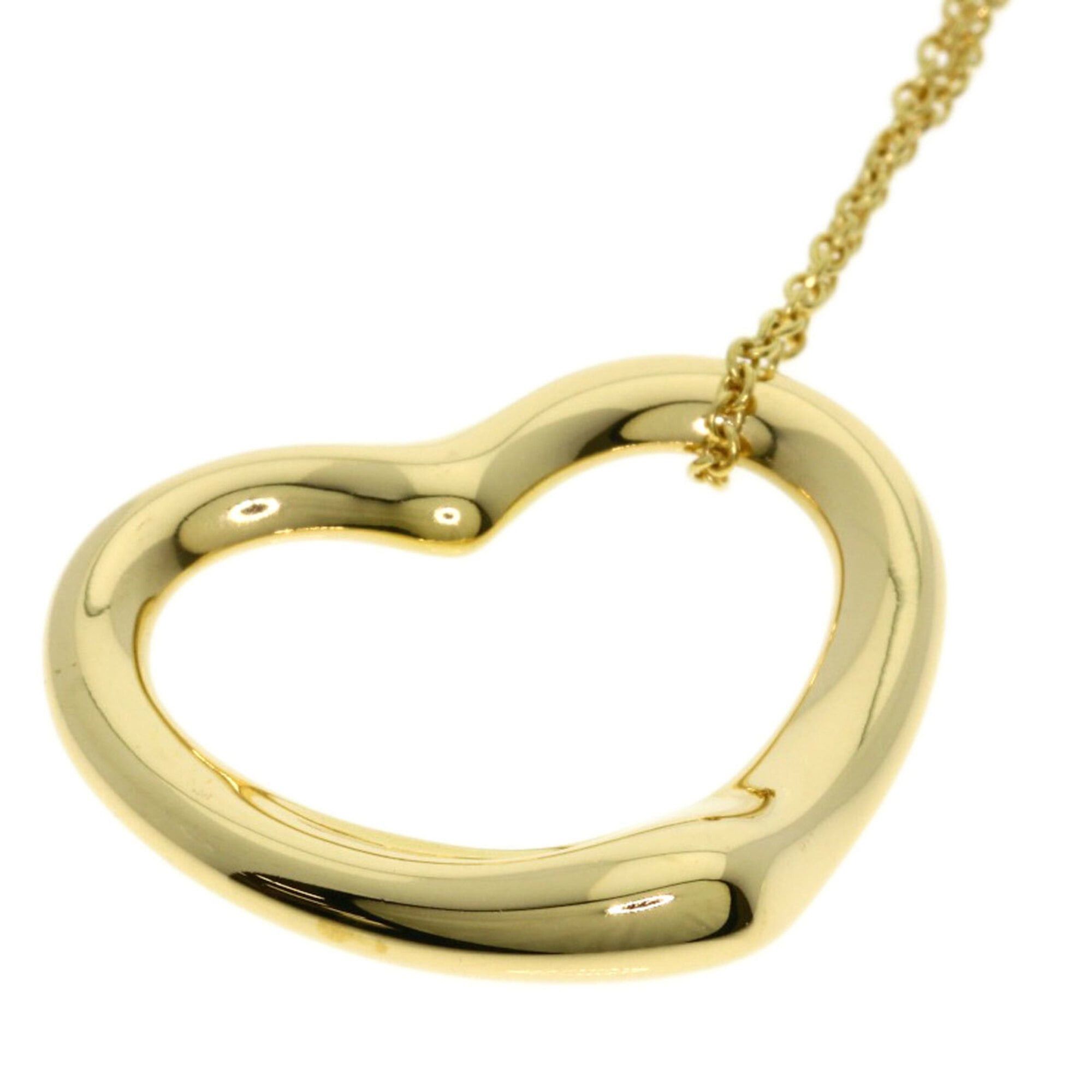 Tiffany & Co. Tiffany & Co. Open Heart Necklace, 18K Yellow Gold, Women's. Size ONE SIZE - 6 Thumbnail