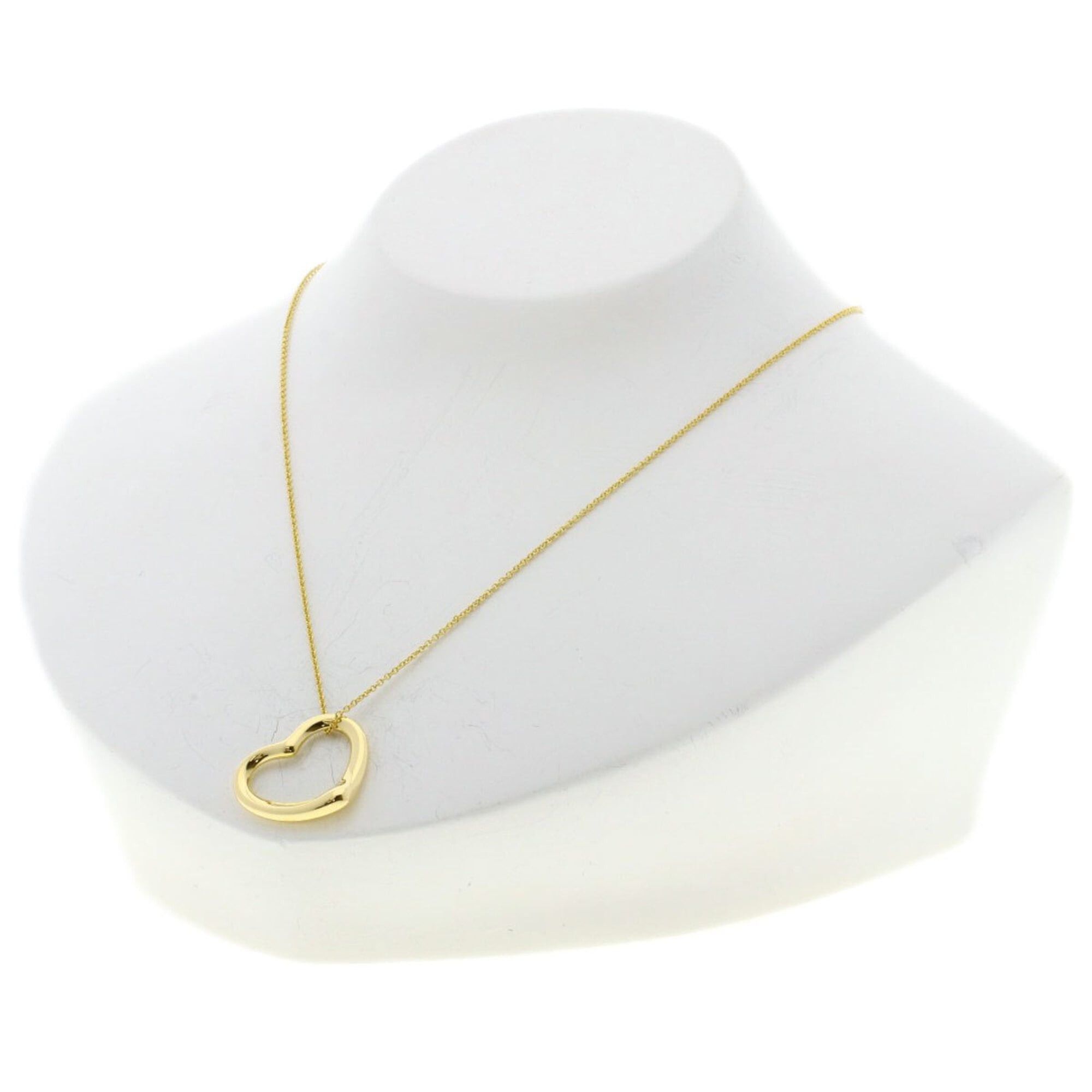 Tiffany & Co. Tiffany & Co. Open Heart Necklace, 18K Yellow Gold, Women's. Size ONE SIZE - 4 Thumbnail