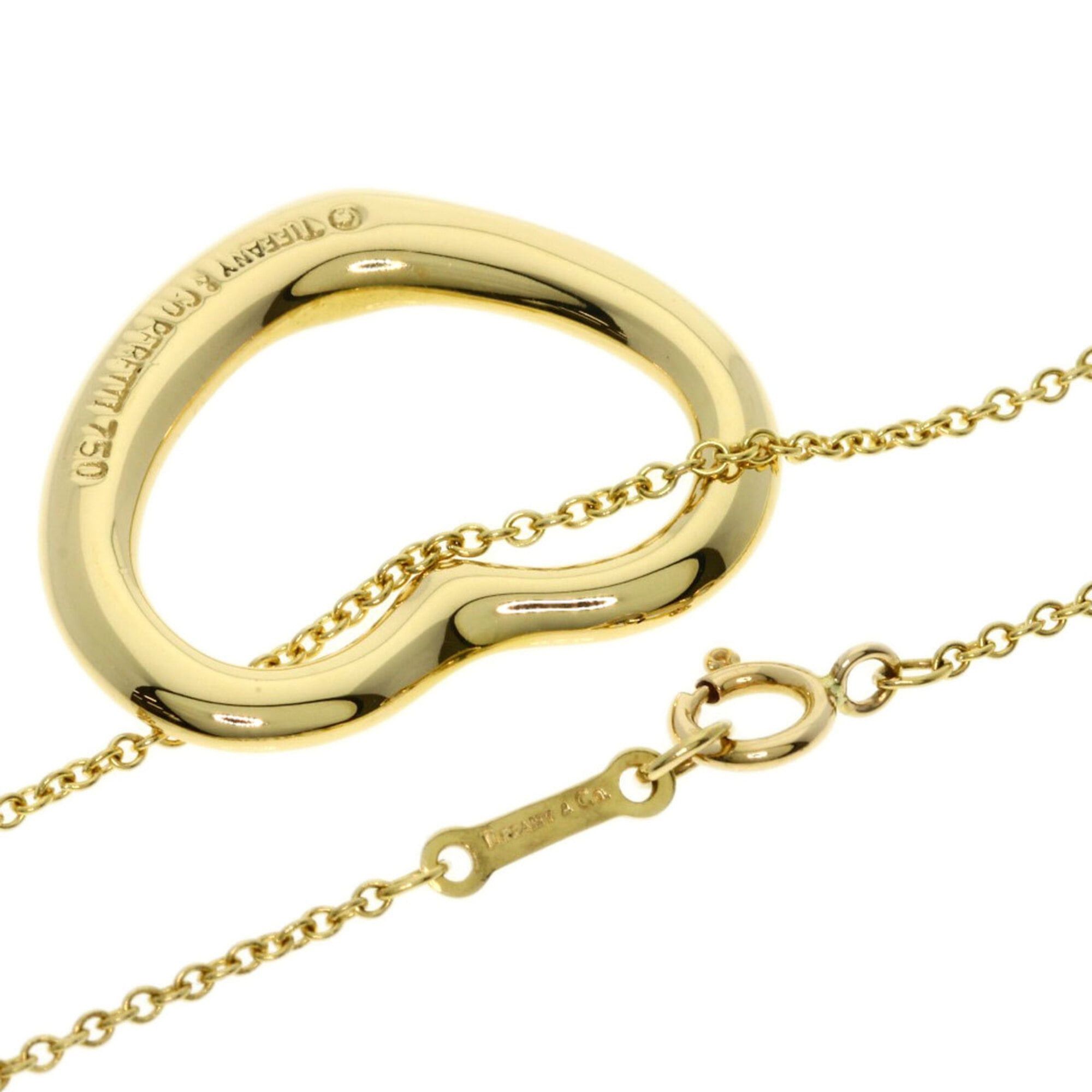 Tiffany & Co. Tiffany & Co. Open Heart Necklace, 18K Yellow Gold, Women's. Size ONE SIZE - 2 Thumbnail
