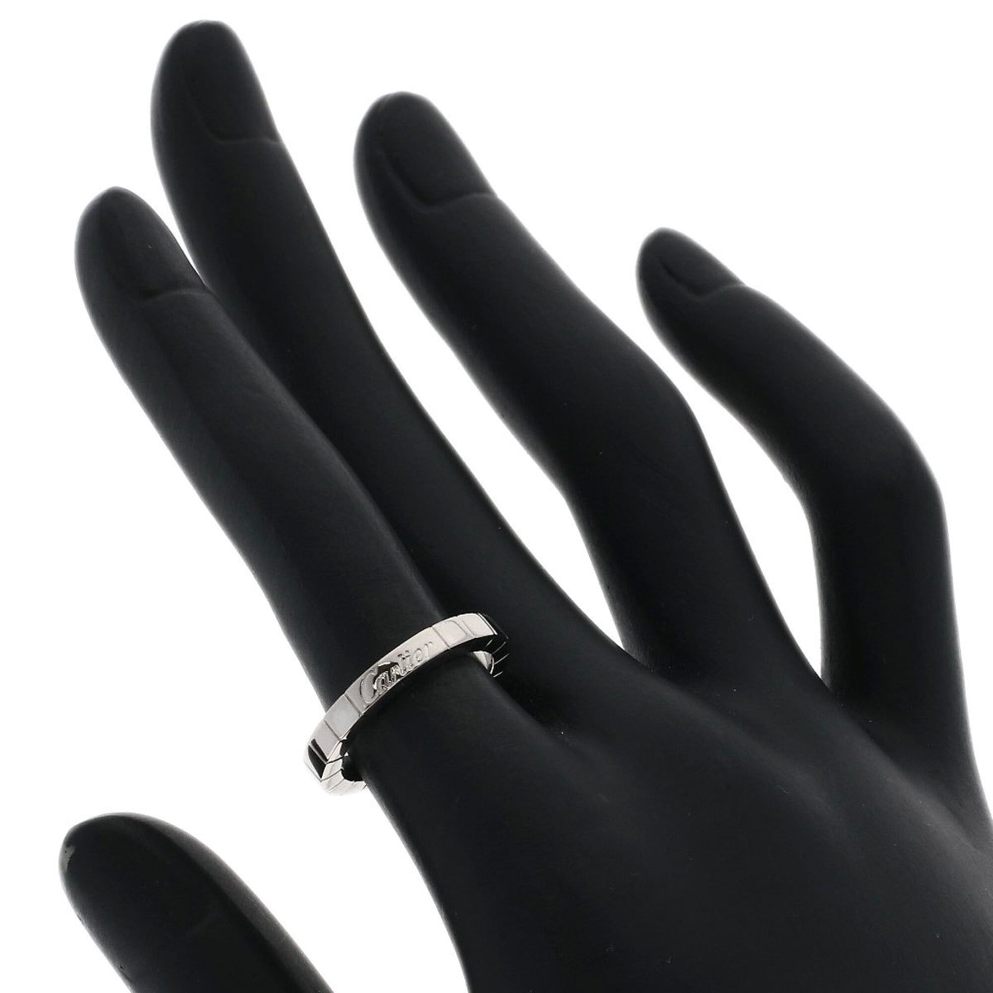 Cartier Cartier Lanieres #50 Ring, 18K White Gold, Women's. Size ONE SIZE - 5 Thumbnail