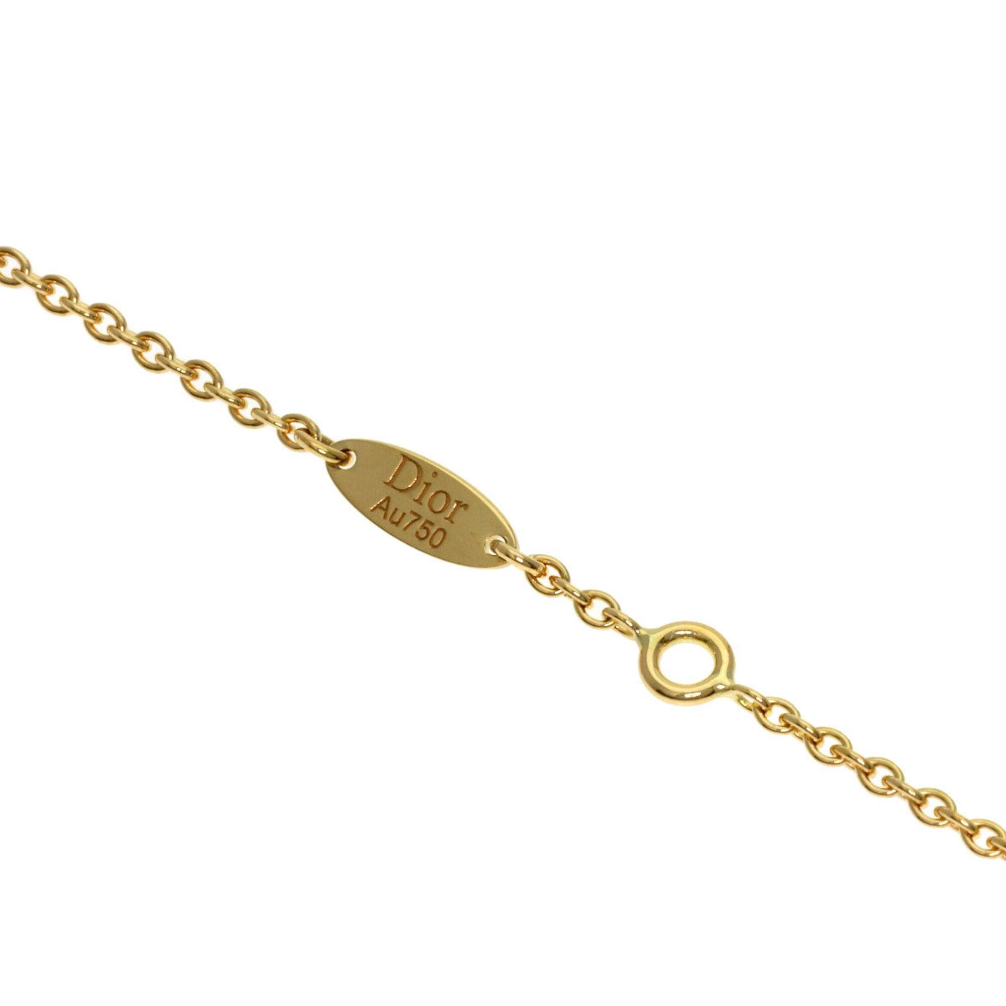 Dior Christian Dior Dior Rose des Vents Diamond Necklace 18K Yellow Gold Women's Size ONE SIZE - 4 Thumbnail