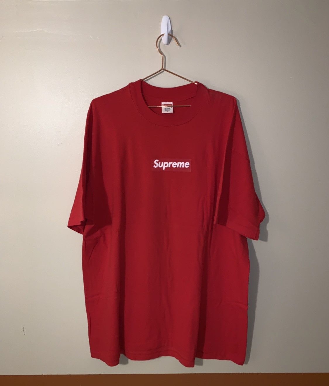 Supreme Supreme Red Box Logo T Shirt 1999 early 2000 s Grailed