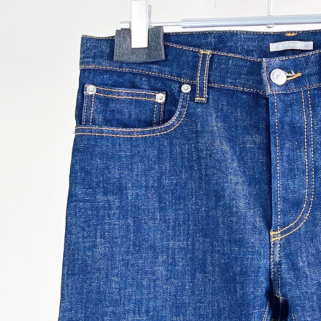 Dior Dior Blue Cotton Blend Denim Jeans Size 29 Size US 29 - 3 Thumbnail
