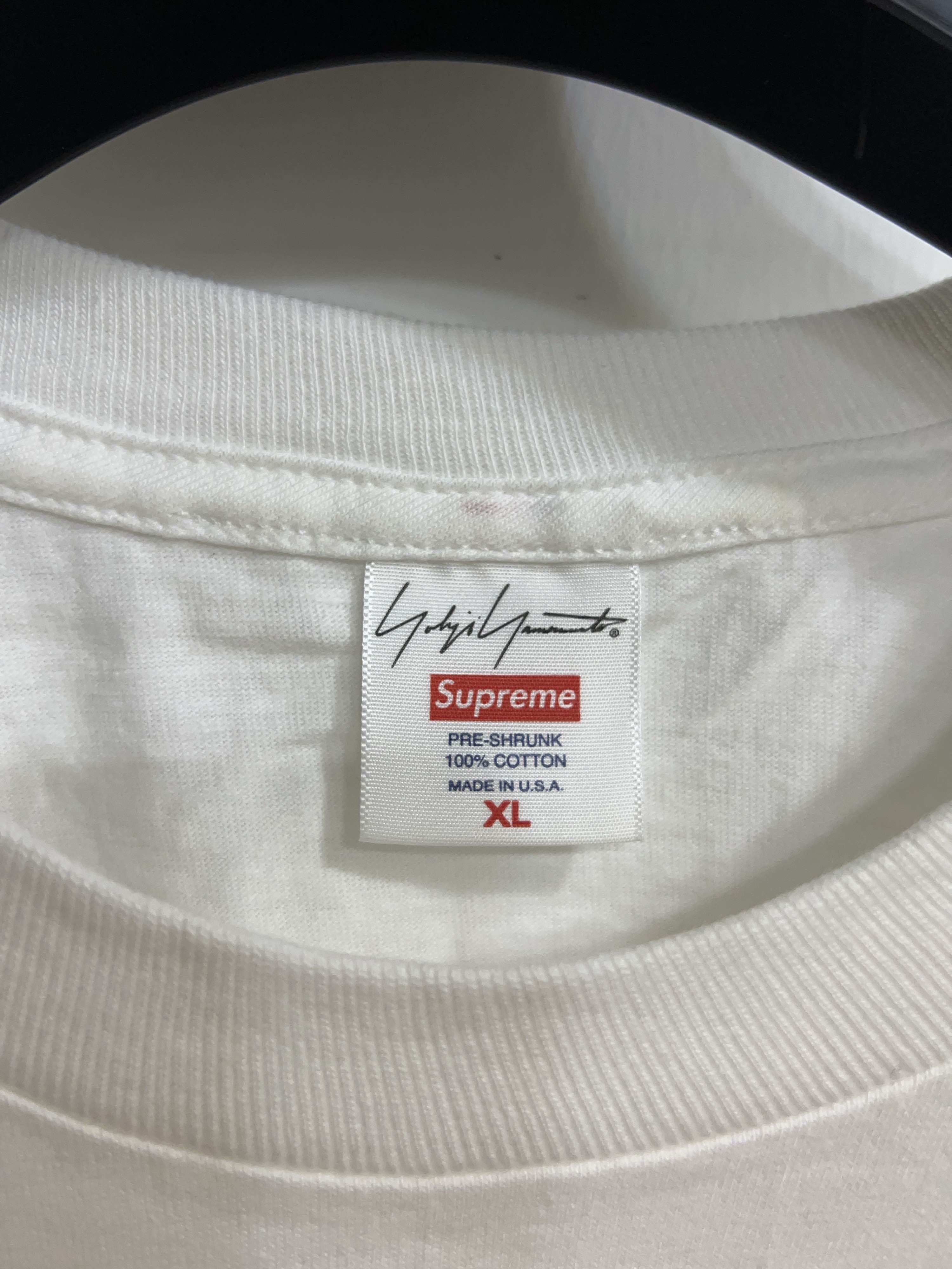 Supreme Supreme x Yohji Yamamoto Graphic T-Shirt Size XL Size US XL / EU 56 / 4 - 3 Thumbnail