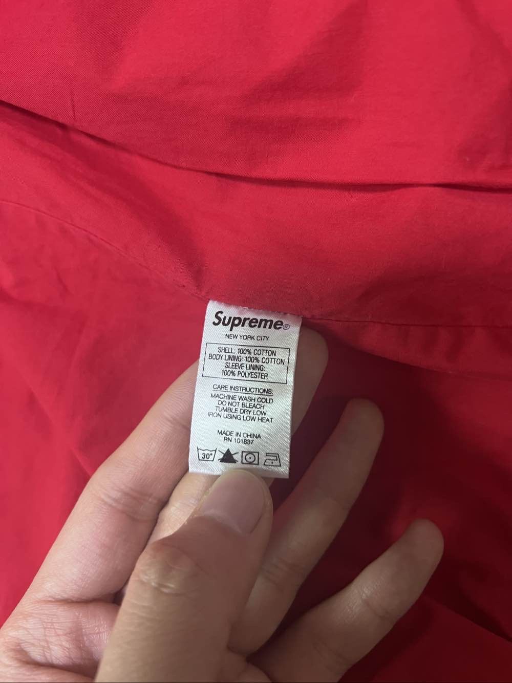 Supreme Supreme Bandana Track Jacket Red Size S Size US S / EU 44-46 / 1 - 4 Thumbnail