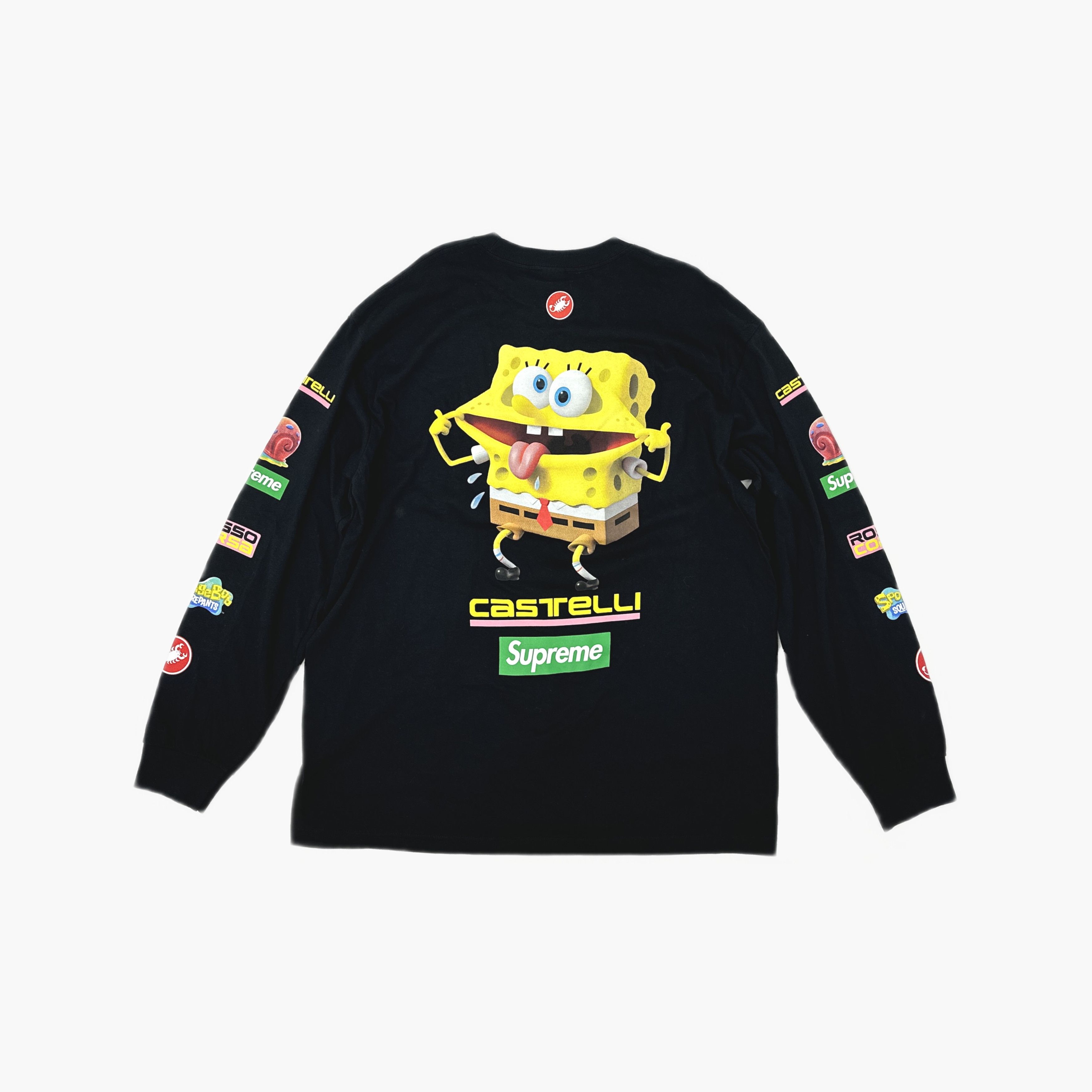 Supreme Supreme x Castelli SpongeBob Long Sleeve Tee XL Size US XL / EU 56 / 4 - 2 Thumbnail